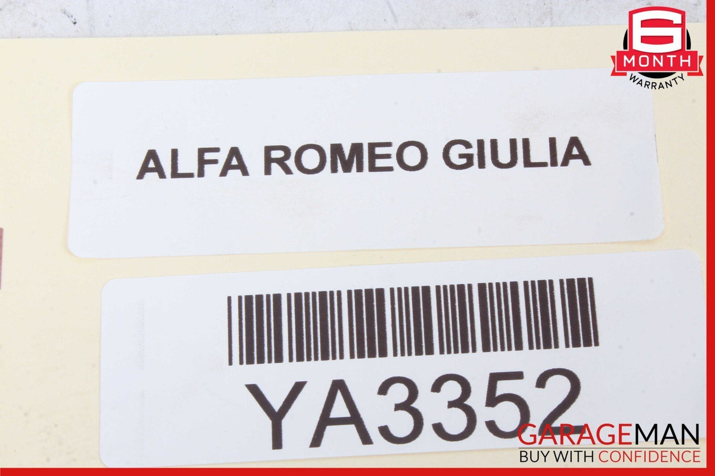 17-19 Alfa Romeo Giulia Trunk Spacer Floor Insert Foam 505511770