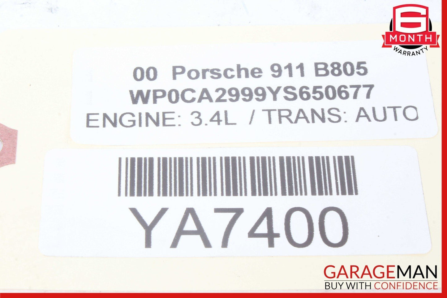 99-12 Porsche Carrera 911 996 Rear Right or Left Suspension Upper Control Arm