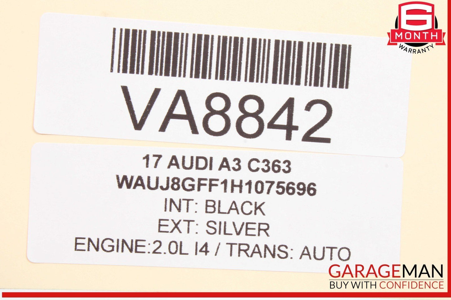 15-20 Audi A3 S3 Rear Left Driver Side Trailing Control Arm 5Q0505225C OEM