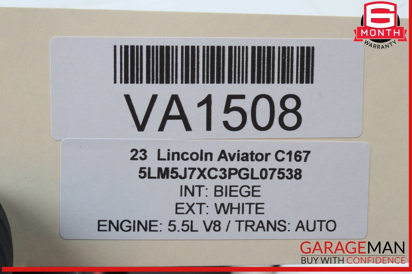 20-24 Lincoln Aviator Rear Left or Right Side Lower Control Arm Link Rod OEM