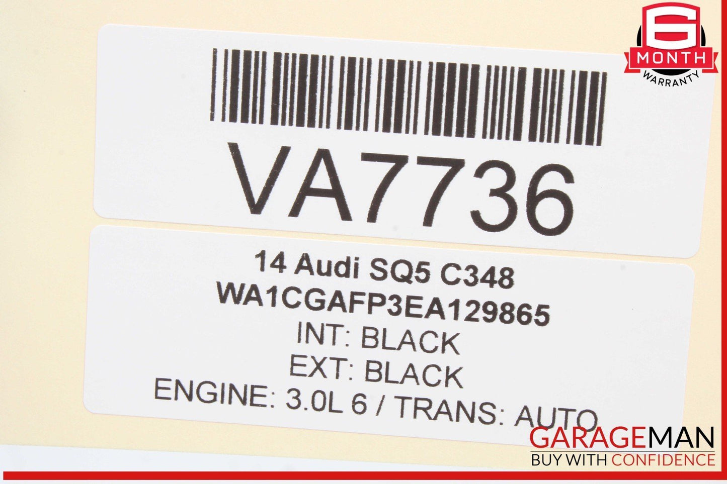 12-18 Audi SQ5 A7 Q3 Rear Tailgate Liftgate Latch Lock Actuator 8R0827505 OEM