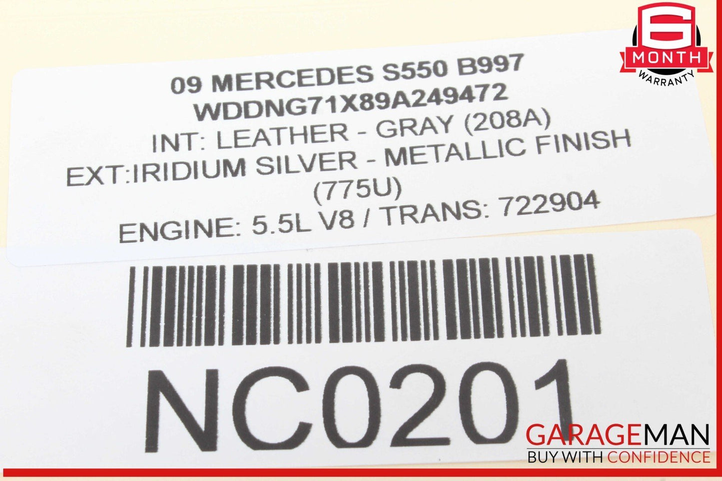 07-13 Mercedes W221 S550 S350 Front Left Side Control Door Module Unit OEM