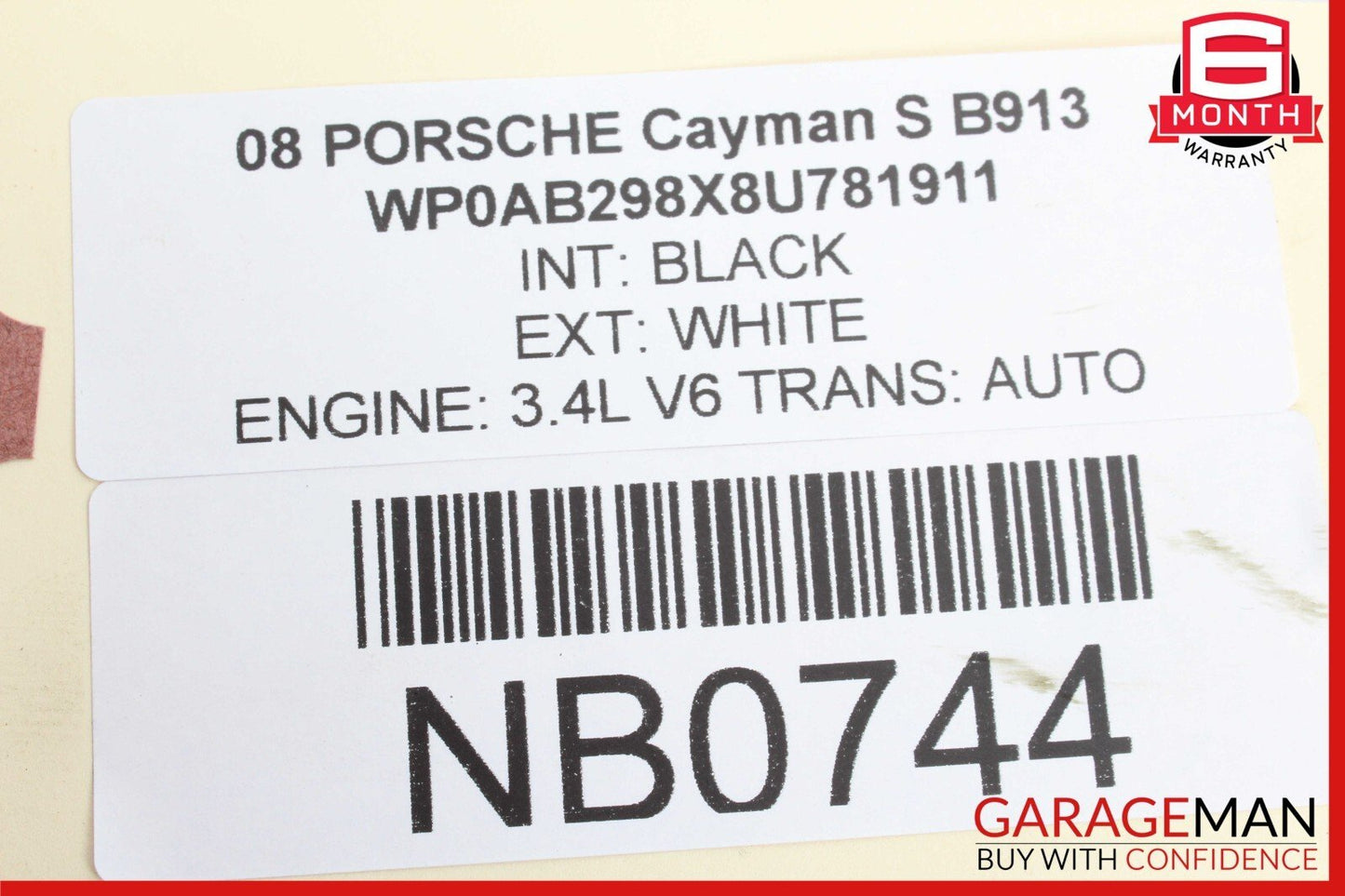 05-08 Porsche Cayman 987 Hydraulic ABS System Brake Pump Control Unit PSM OEM