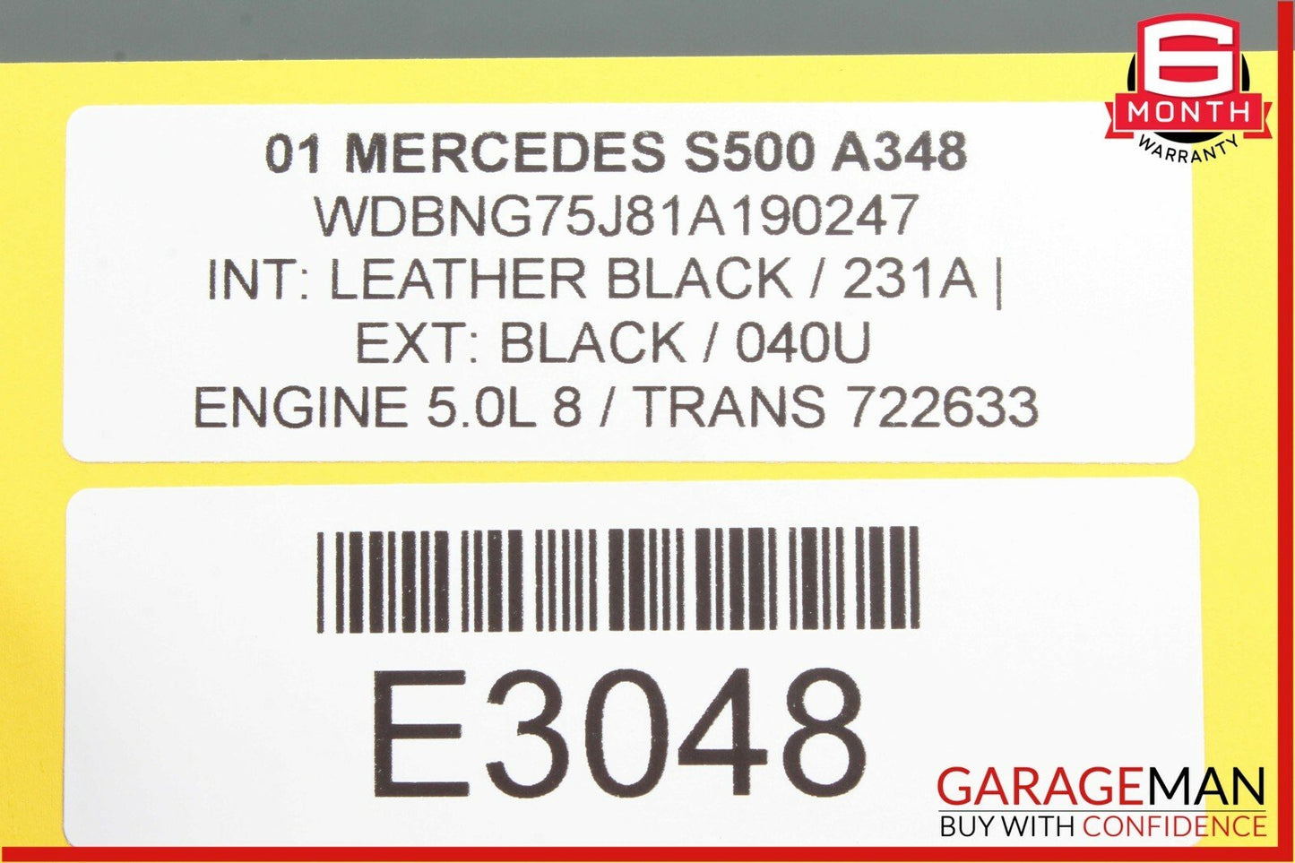 00-06 Mercedes W220 S500 CL500 Phone Navigation Voice Communication Module Q6