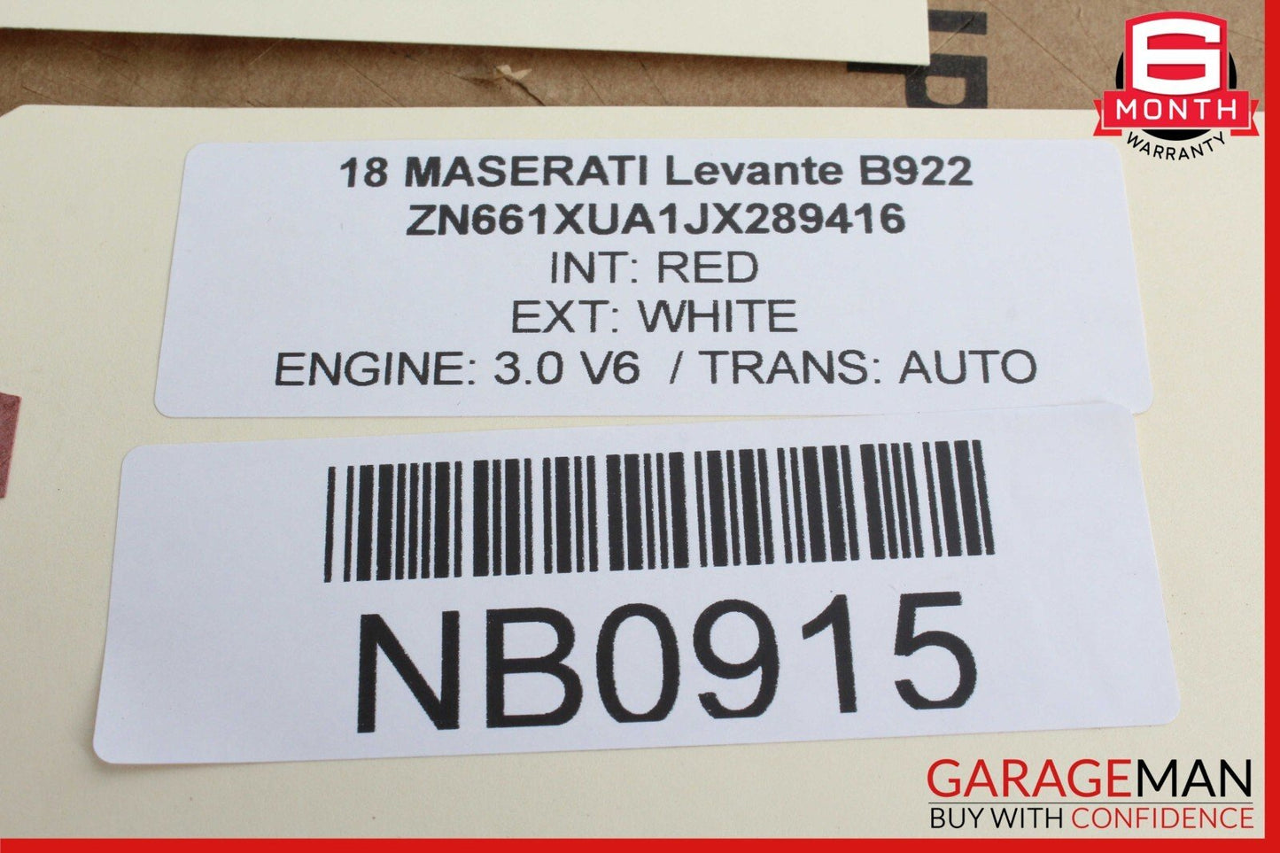 17-20 Maserati Levante M161 Rear Right Side Door Lock Latch Actuator OEM
