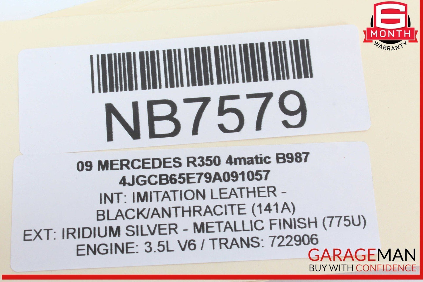 06-13 Mercedes W251 R350 4MATIC Front Right Side Door Control Module OEM