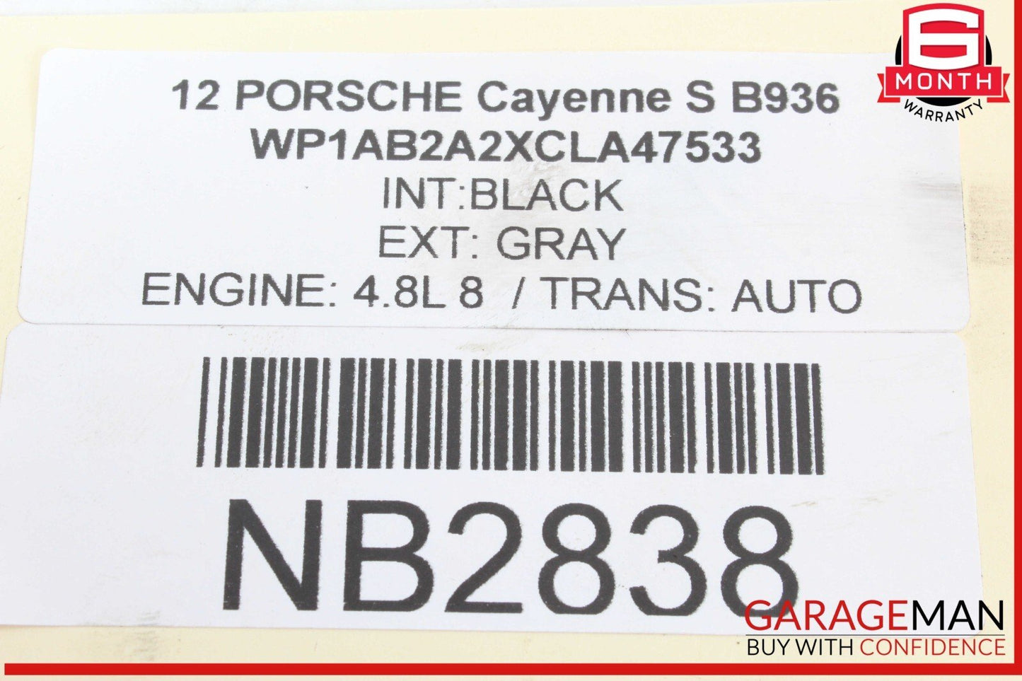 11-18 Porsche Cayenne S 958 Rear Right Suspension Stabilizer Sway Bar End Link