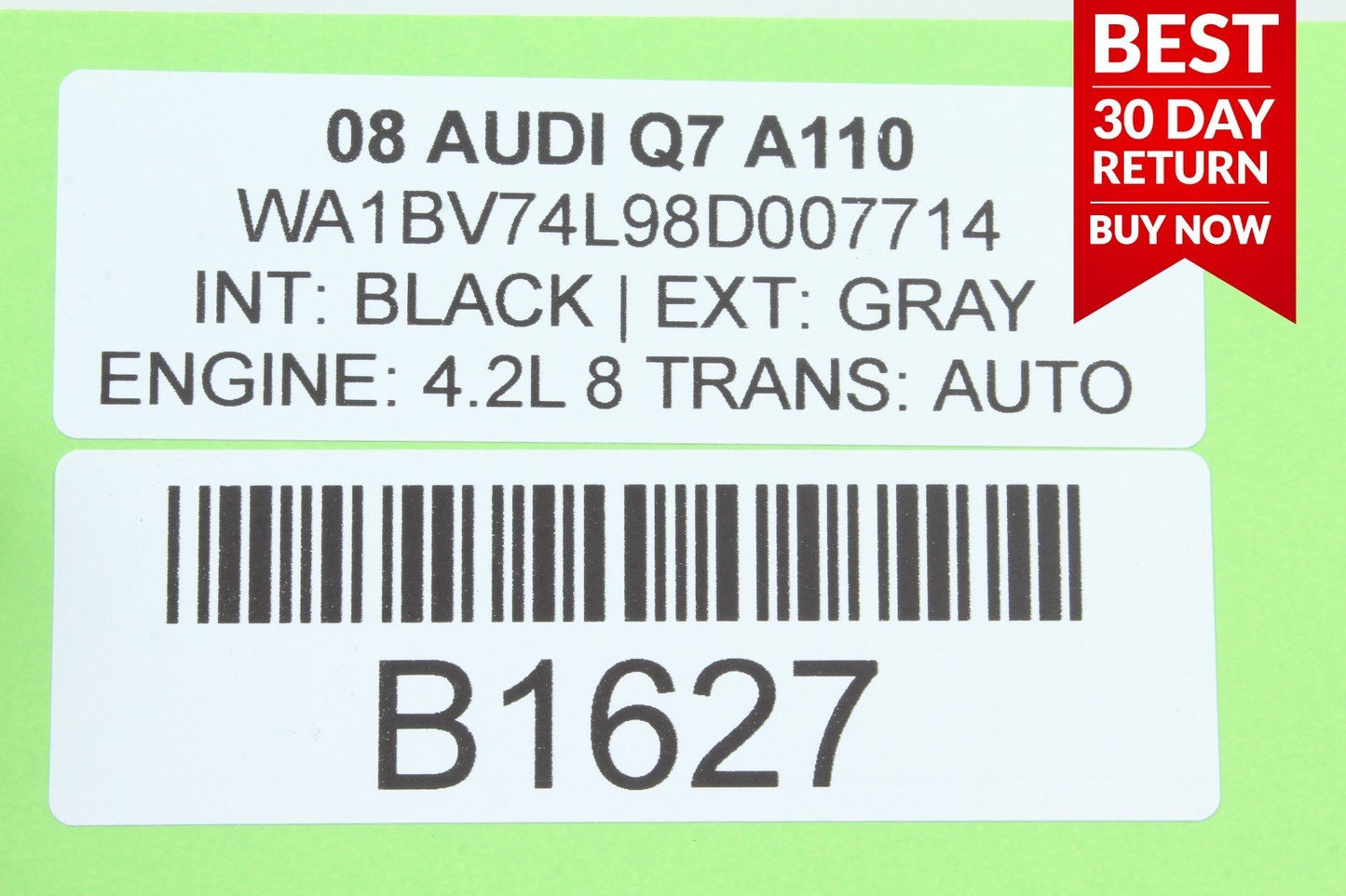 07-09 Audi Q7 TPMC Tire Pressure Monitor Sensor Computer Module 4F0907273A A110