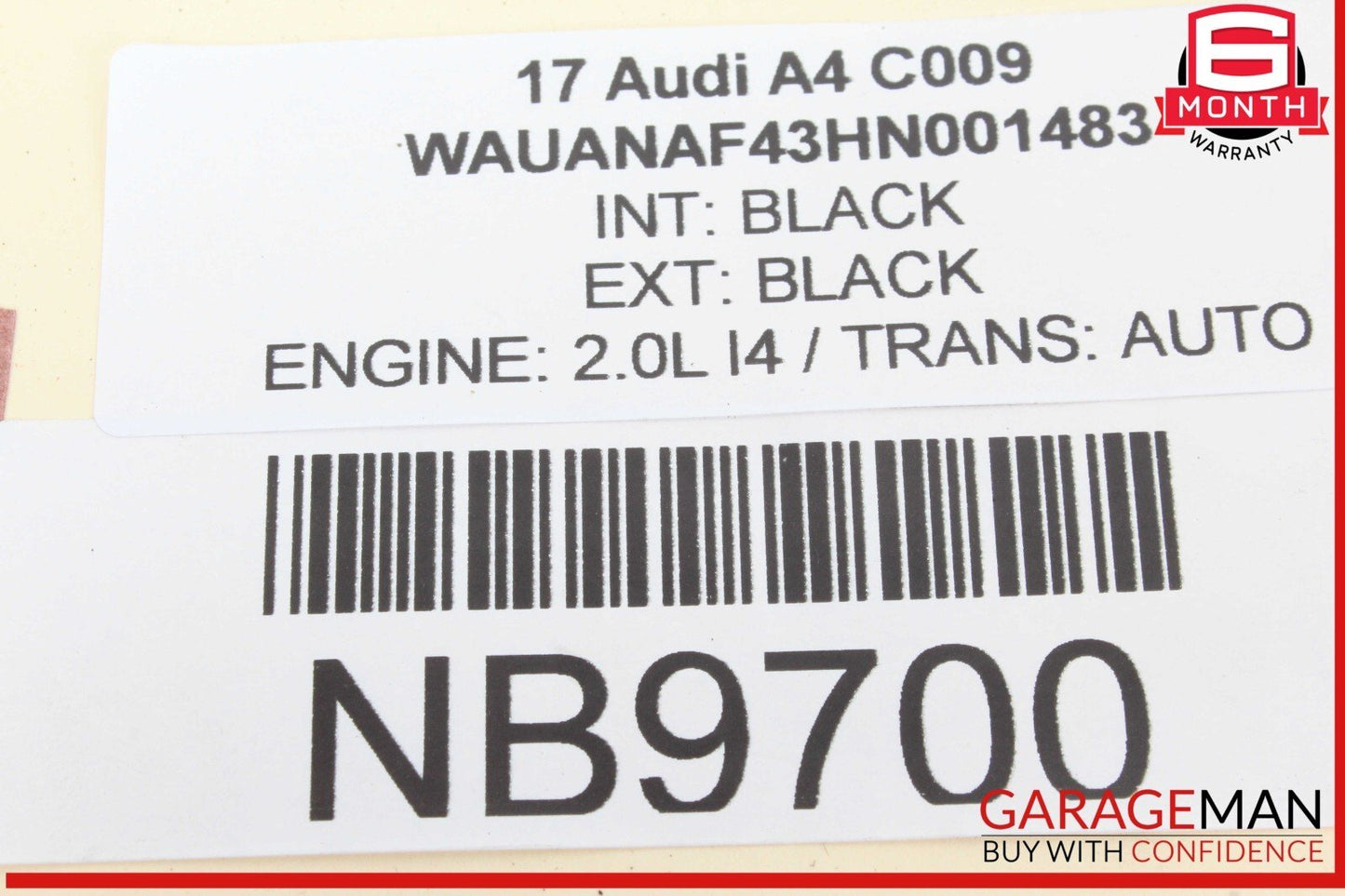 17-24 Audi A4 Quattro Front Right Passenger Side Door Lock Latch Actuator OEM