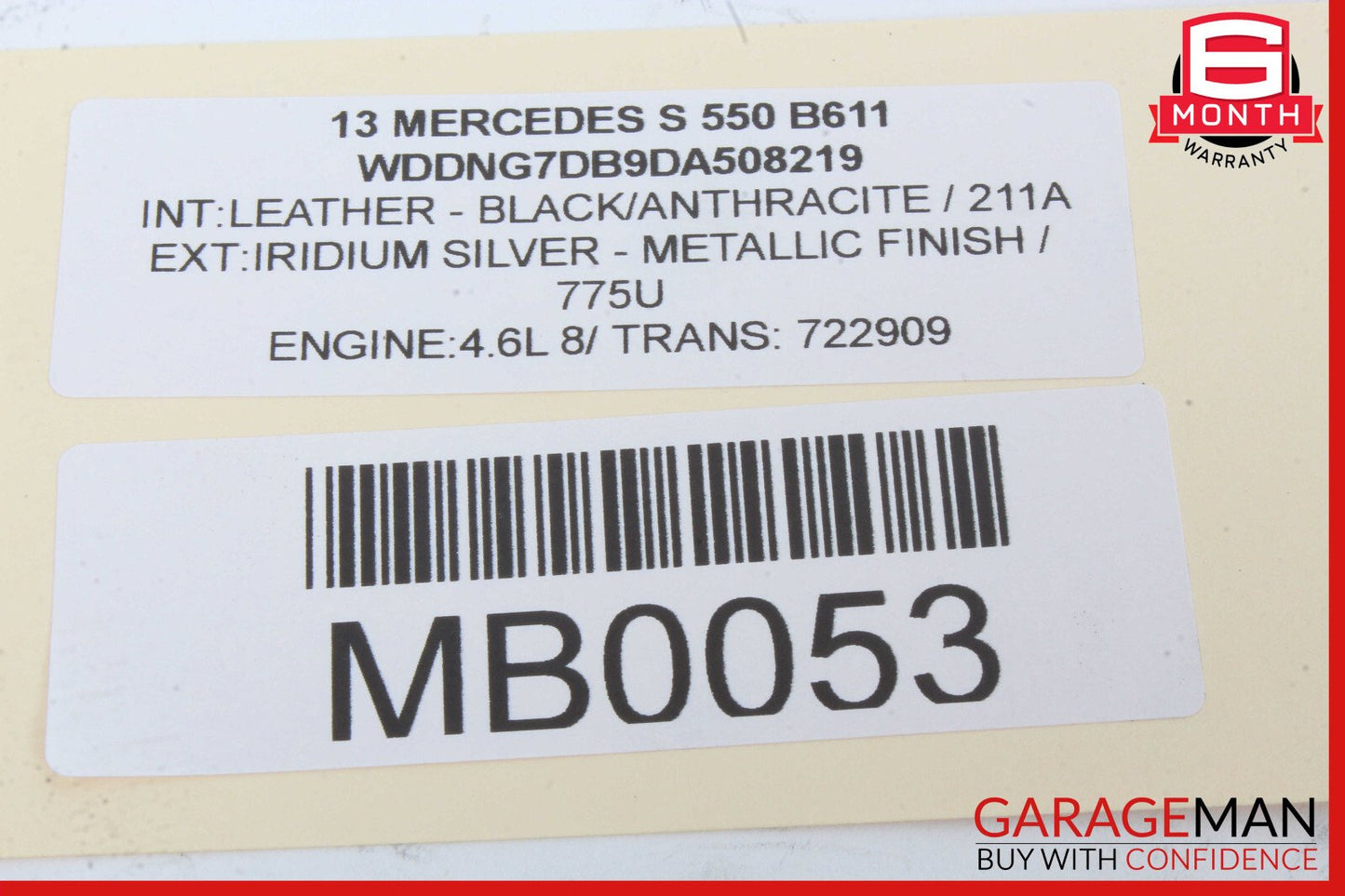 07-14 Mercedes W221 S550 CL550 Front Left Driver Seat Control Memory Switch OEM