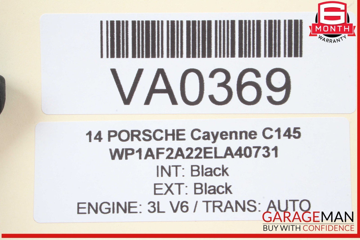 11-18 Porsche Cayenne 958 Electronic Parking Button Switch 7P5927225 OEM