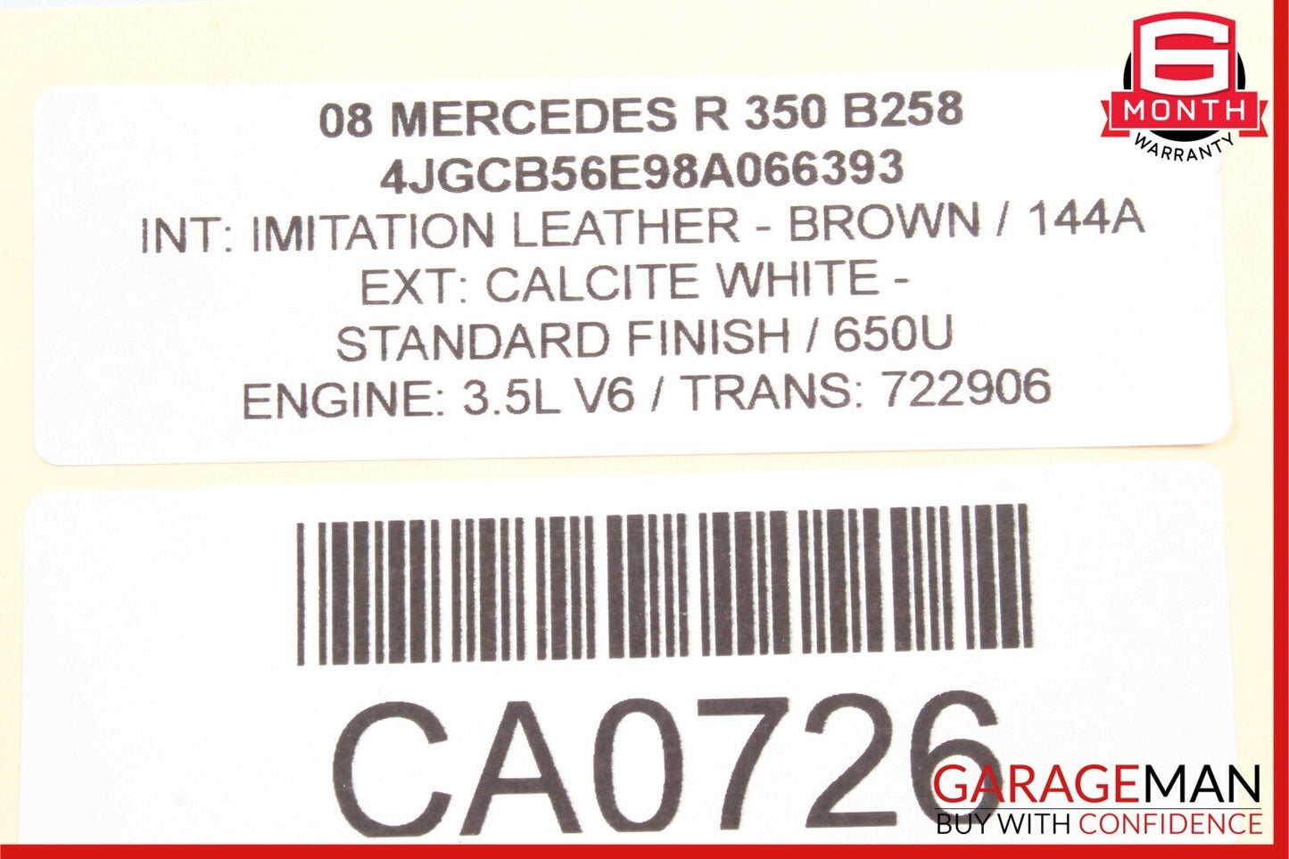 03-13 Mercedes R350 E320 SLK280 GL550 E320 Front Left Seat Control Module Unit