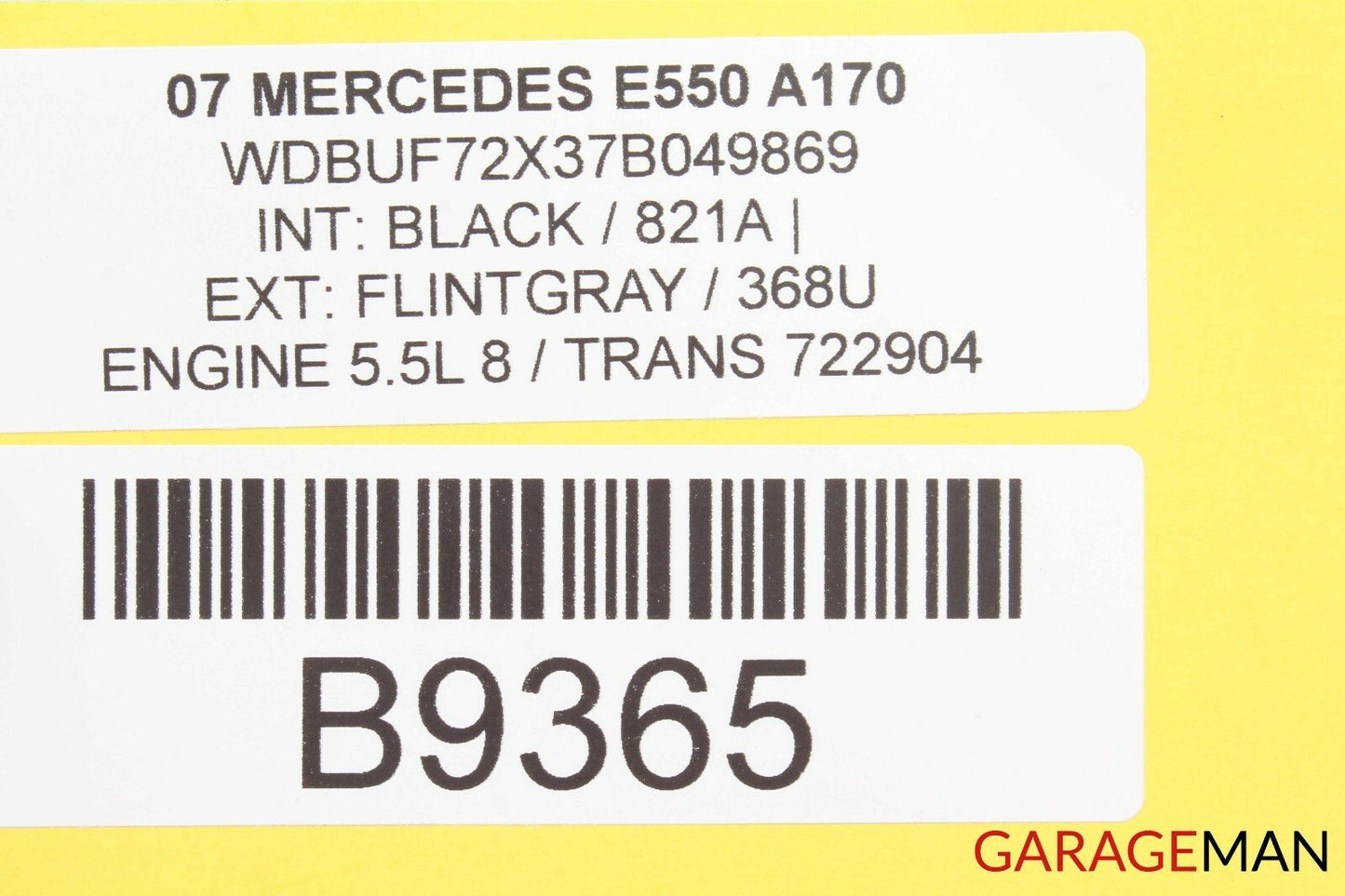 03-09 MERCEDES W211 E550 E350 DASHBOARD LEFT MOLDING TRIM WOOD OEM