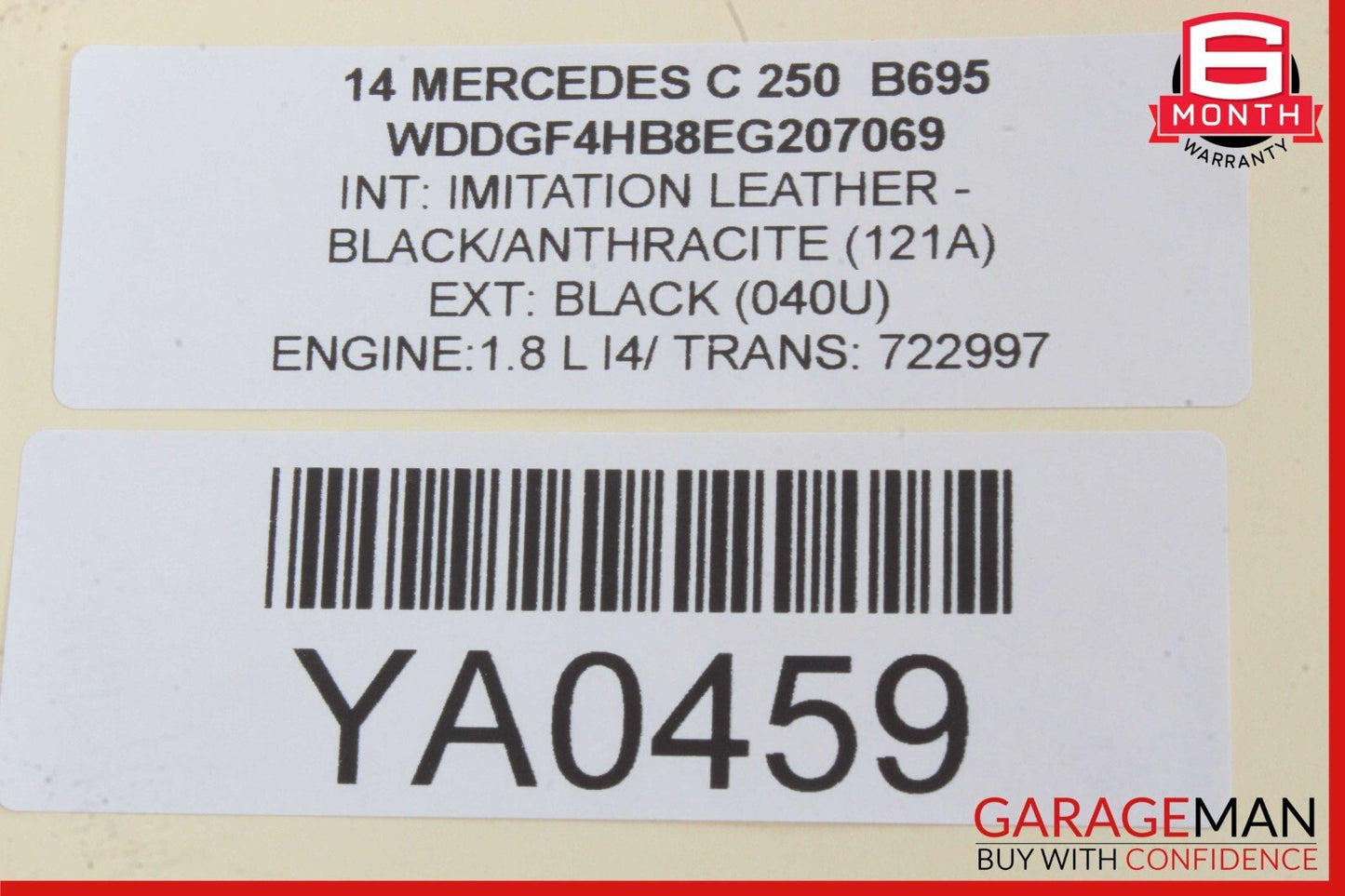 08-18 Mercedes W212 E350 CLS400 C250 Front Right Side Door Control Module Unit