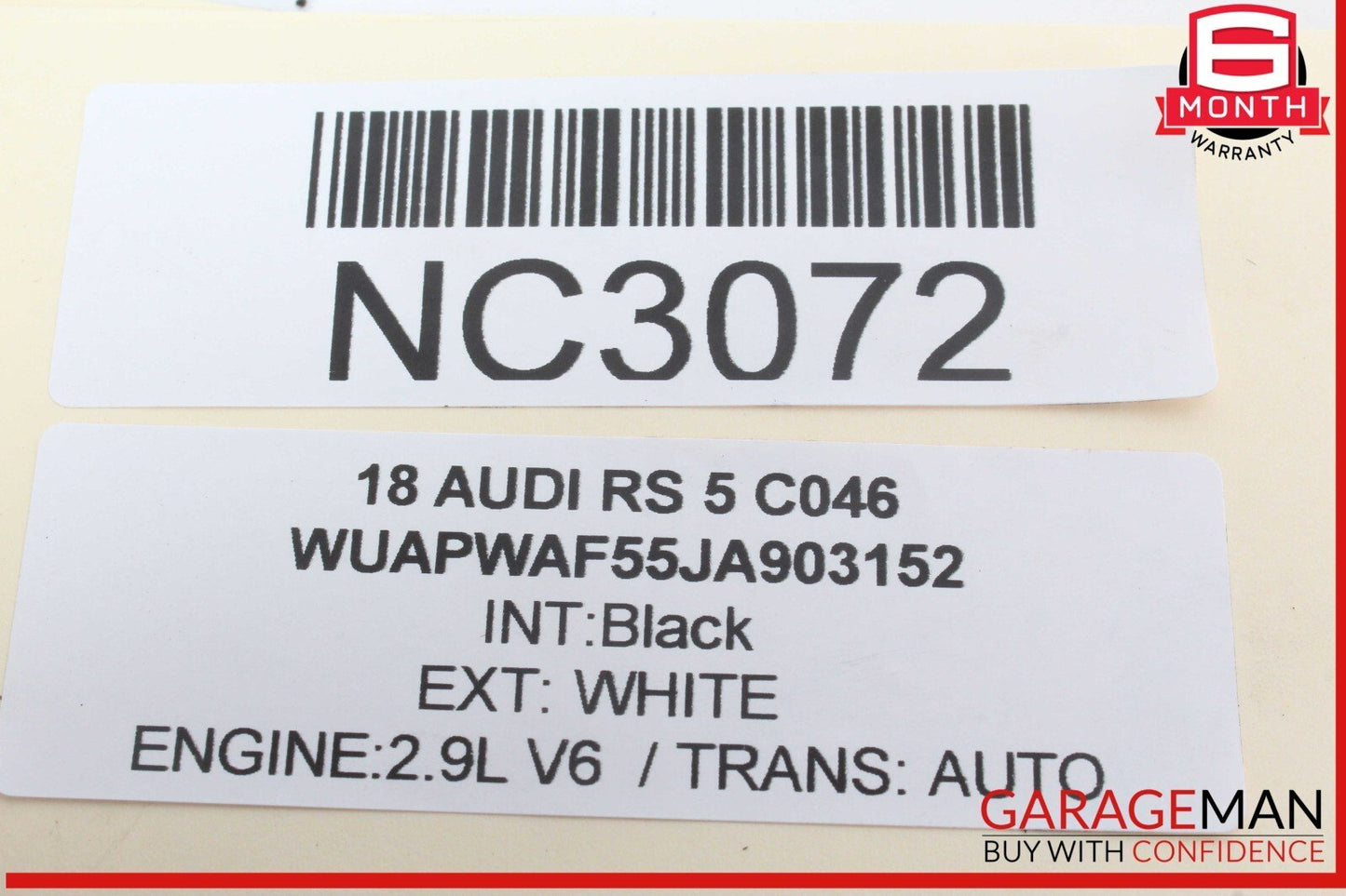 18-23 Audi RS5 S5 Front Left Driver Side Door Lock Latch Actuator 8W6837349 OEM