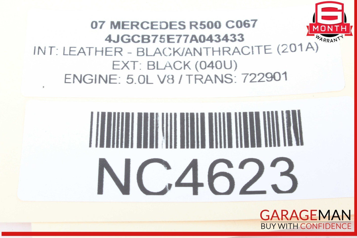 06-11 Mercedes W251 R500 Headlight Control Switch Module 2515453204 OEM