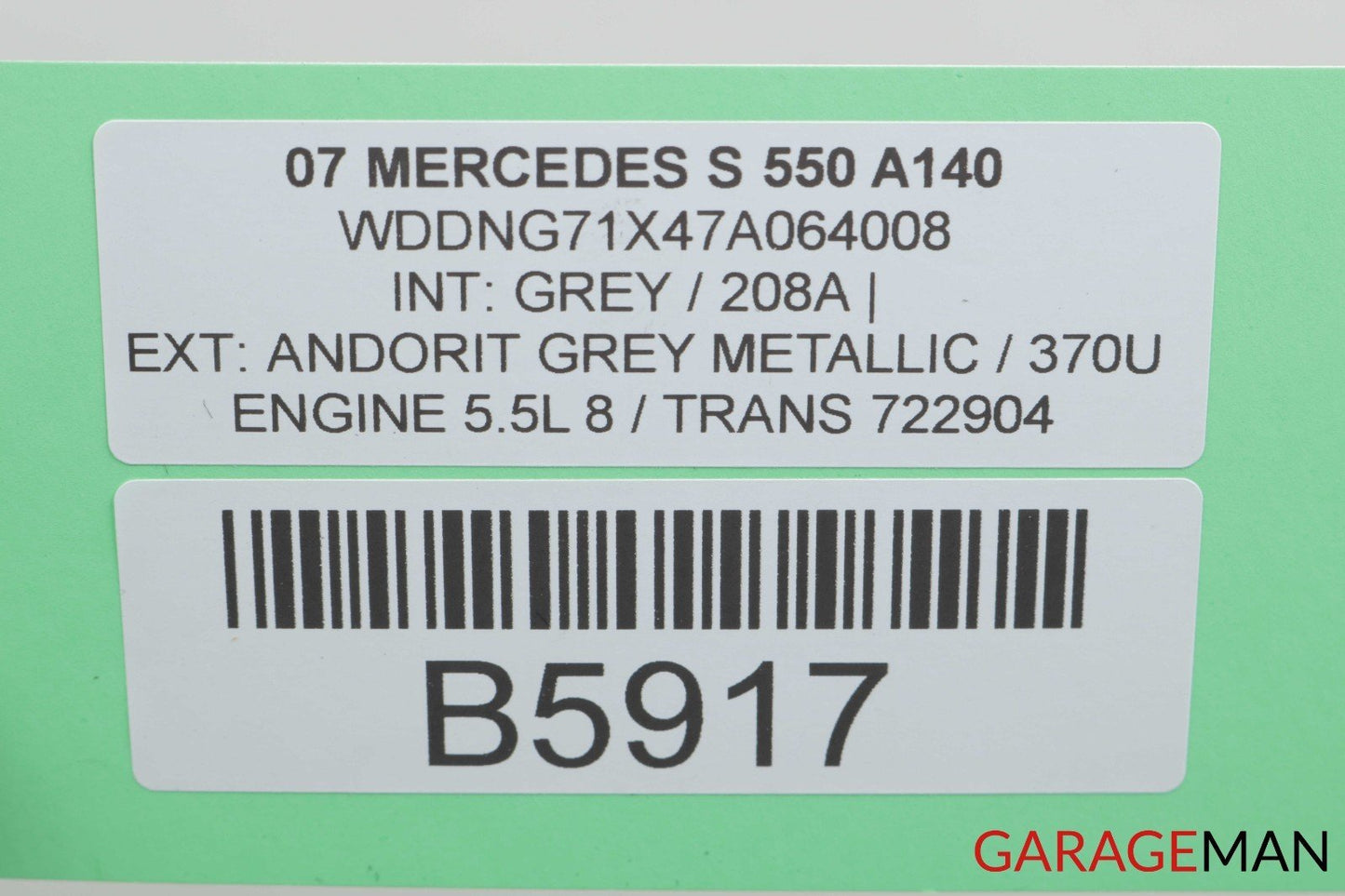 07-13 Mercedes W221 S450 S550 Door Lock Switch Front Left Driver 2218213051 OEM