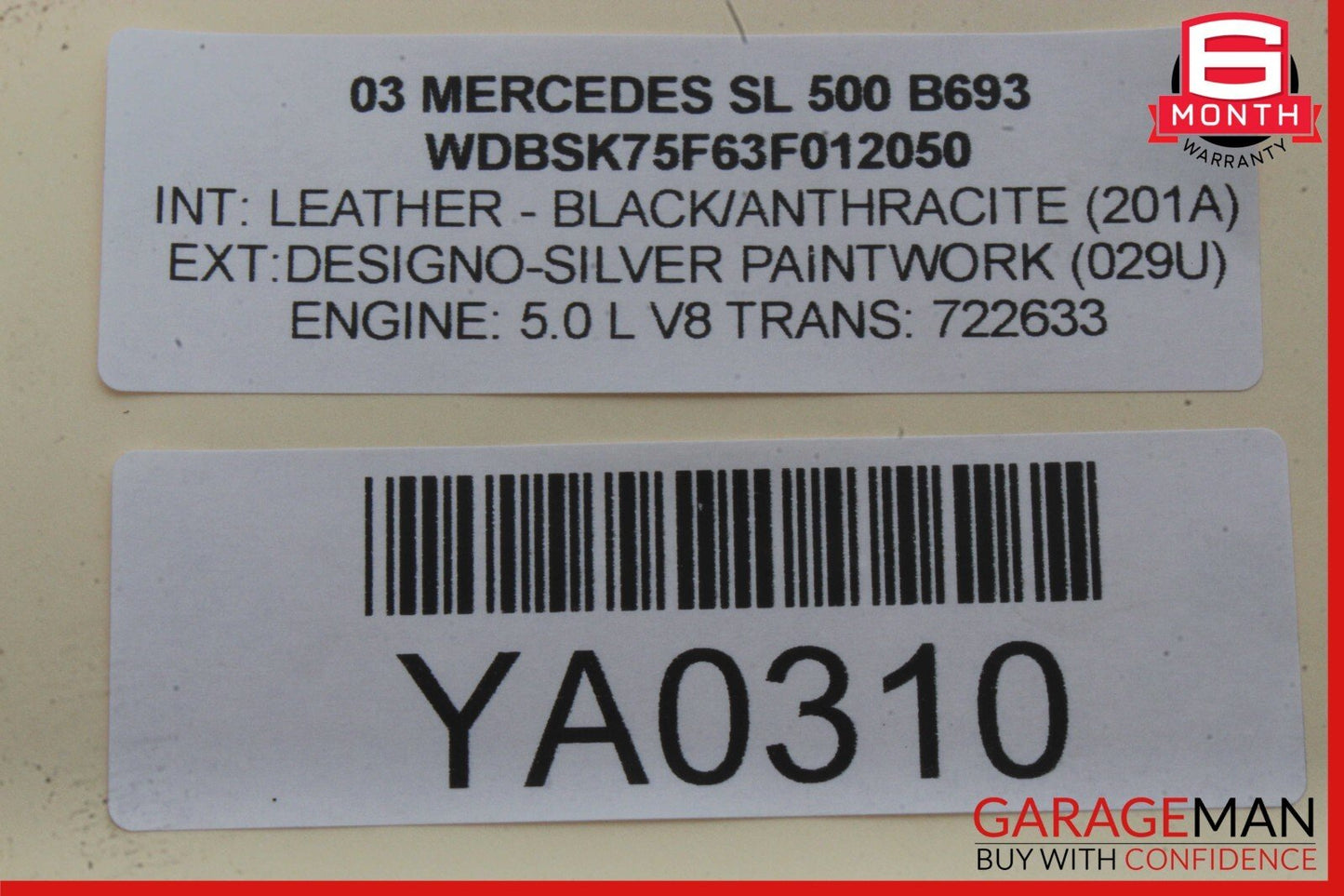 08-18 Mercedes W212 E350 C350 CLS550 Rear Left Side Door Control Module OEM