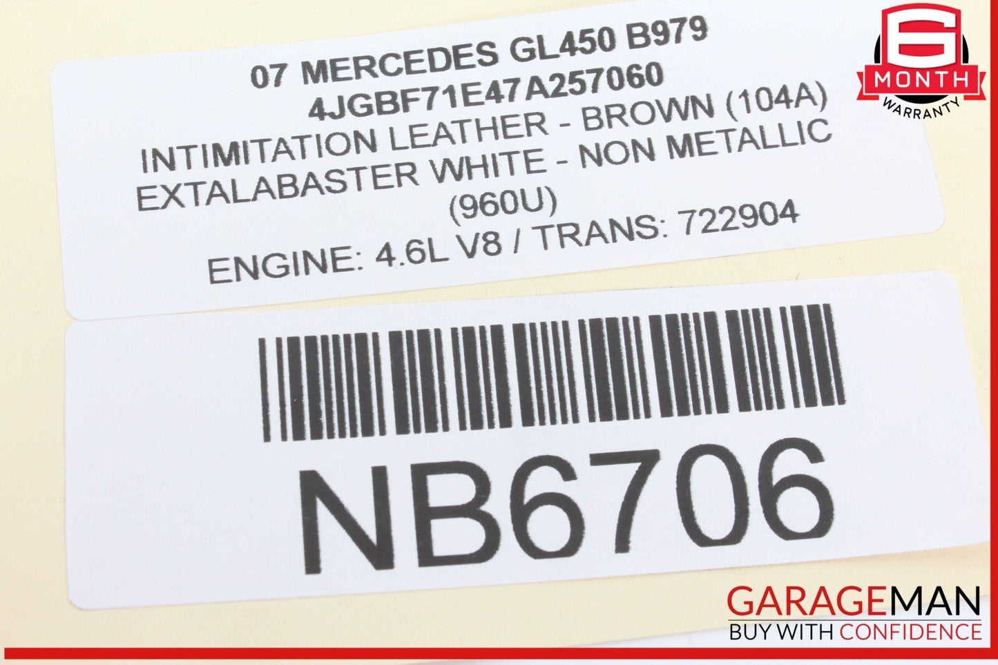 06-13 Mercedes X164 GL450 ML550 Front Right Passenger Door Control Module OEM