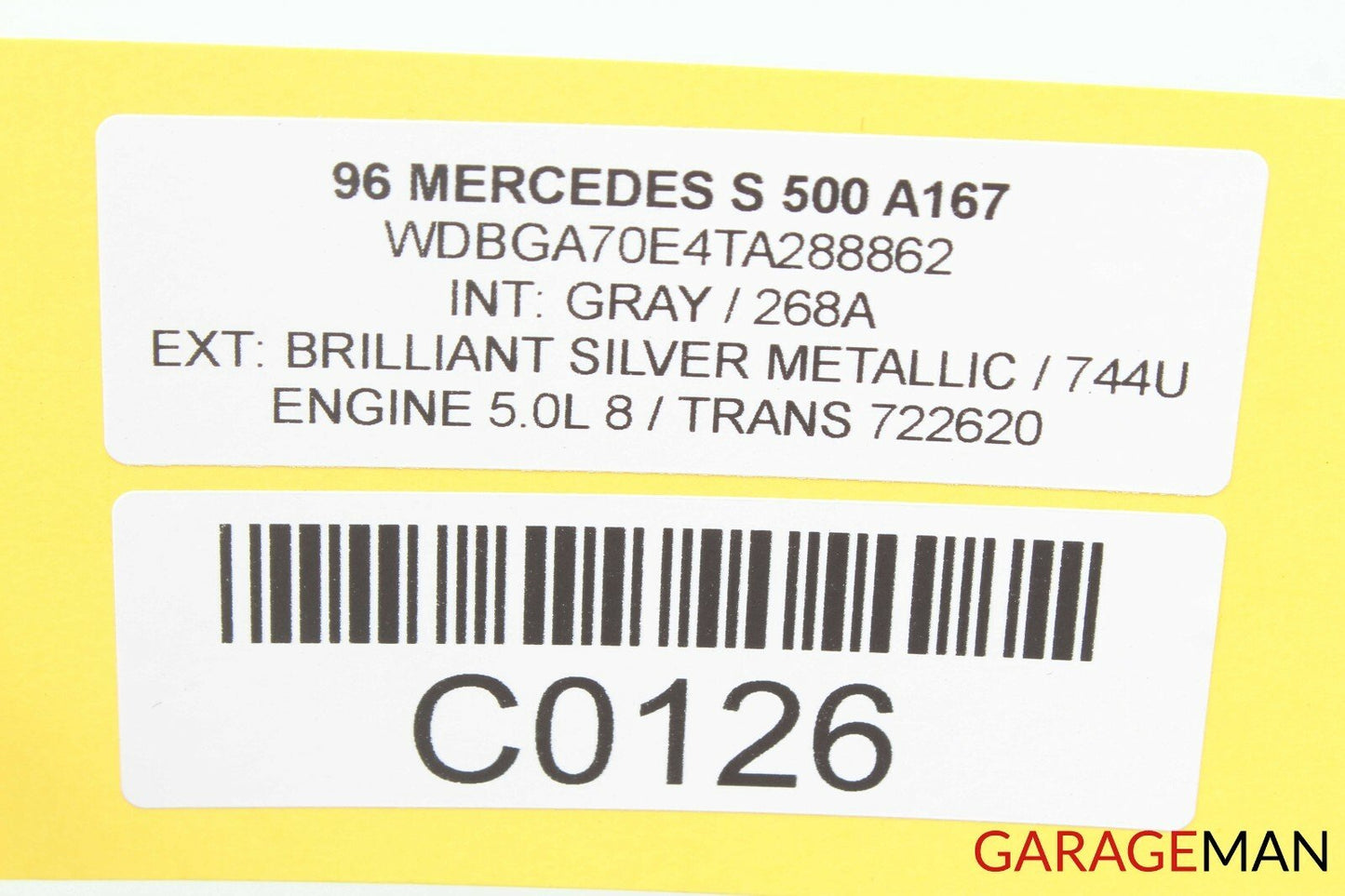 94-99 Mercedes W140 S420 S500 Center Dash A/C AC Heater Trim Bezel Panel Wood