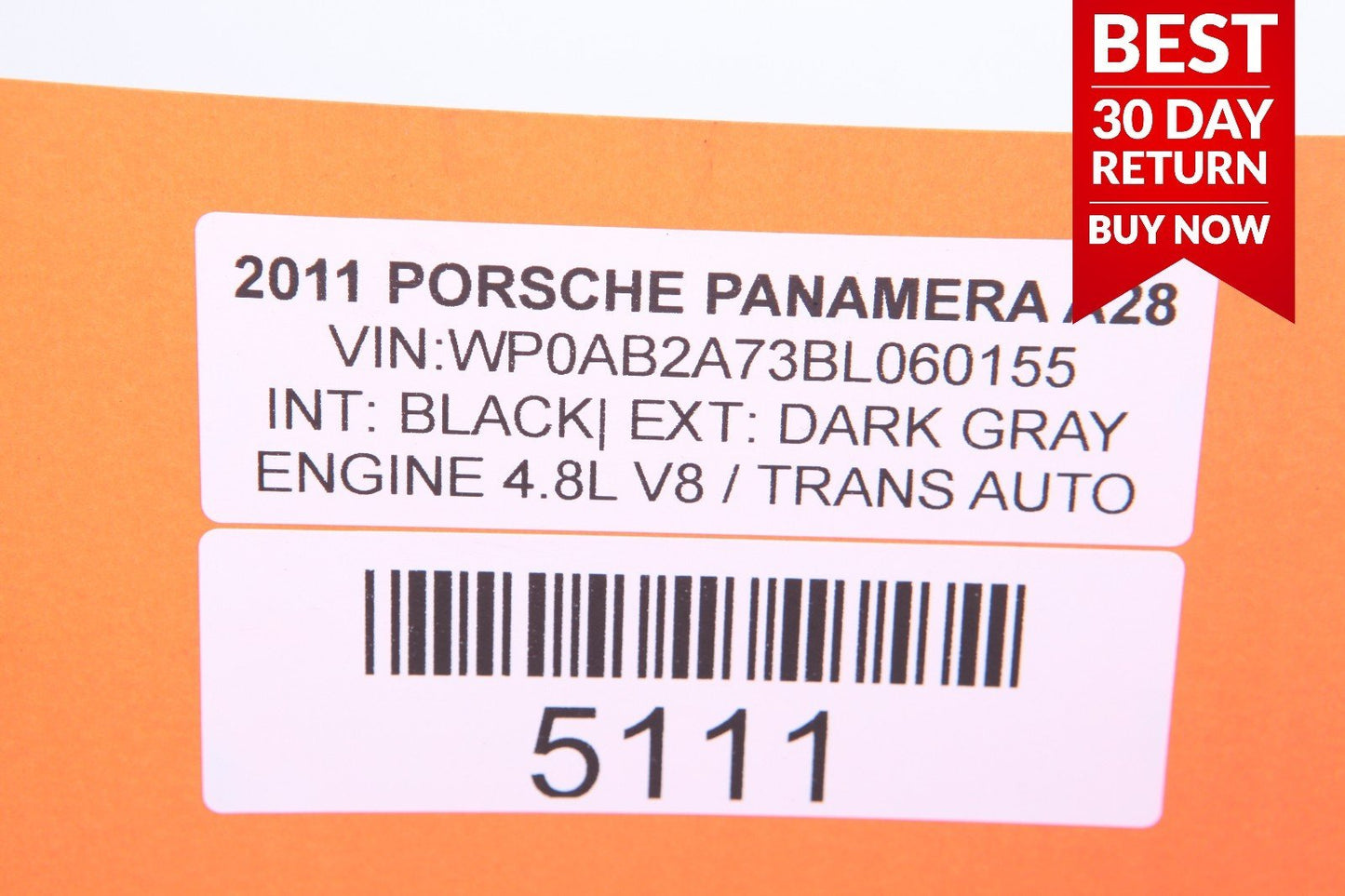 10-15 Porsche Panamera Rear Left Driver Side Door Control Module Unit A28 OEM