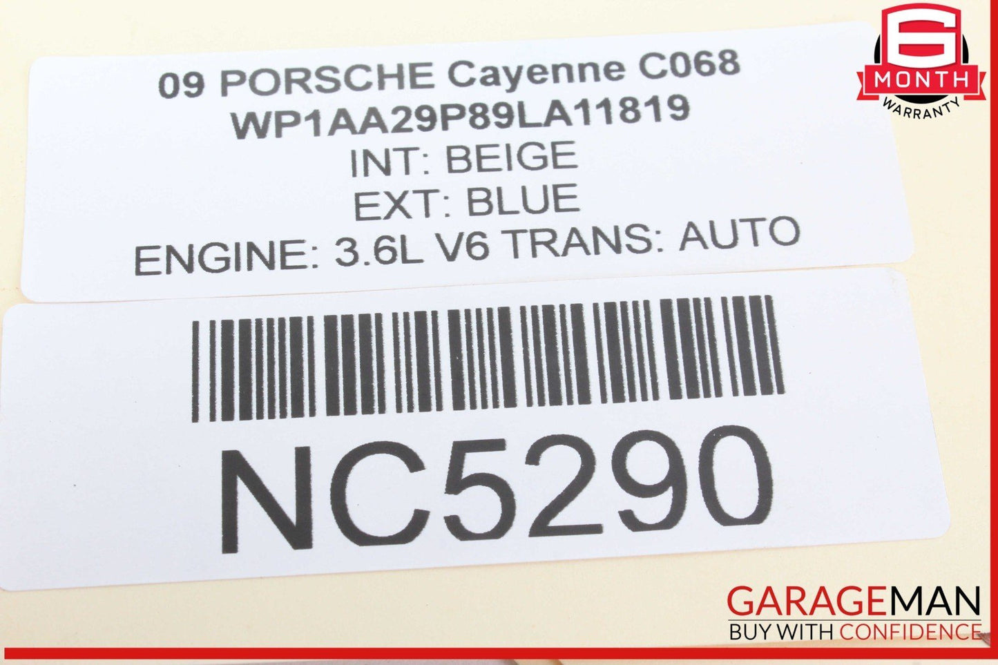 03-10 Porsche Cayenne 955 957 Rear Left / Right Side Upper Forward Control Arm