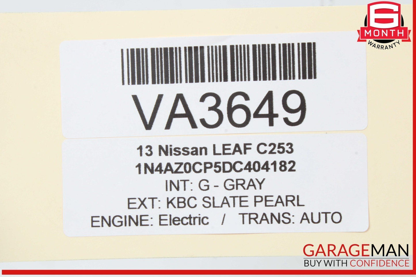 13-24 Nissan Leaf Radiator Overlow Expansion Reservoir Tank Bottle OEM