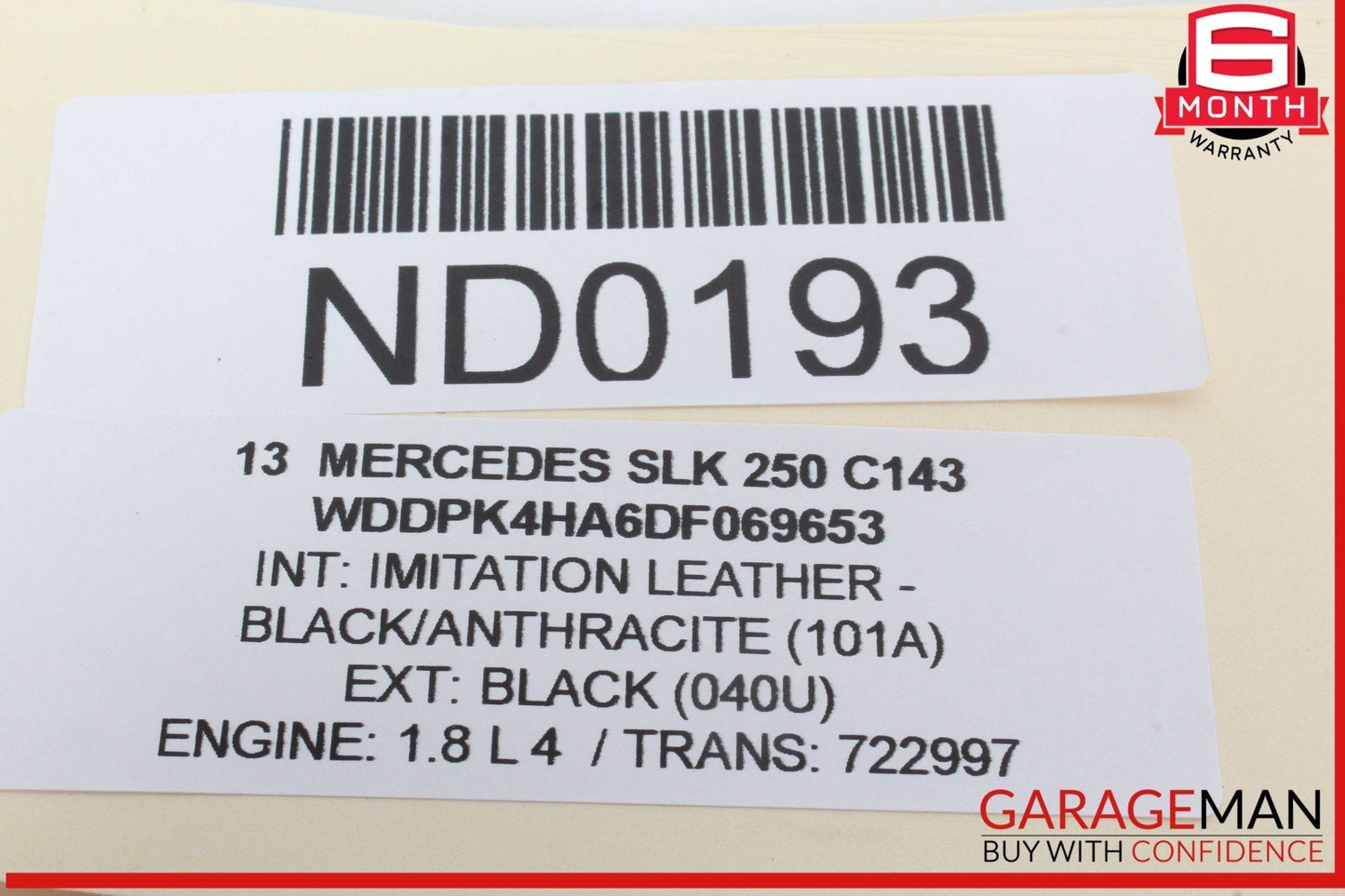 08-20 Mercedes R172 SLK250 Headlight Fog Light Switch Control Module OEM