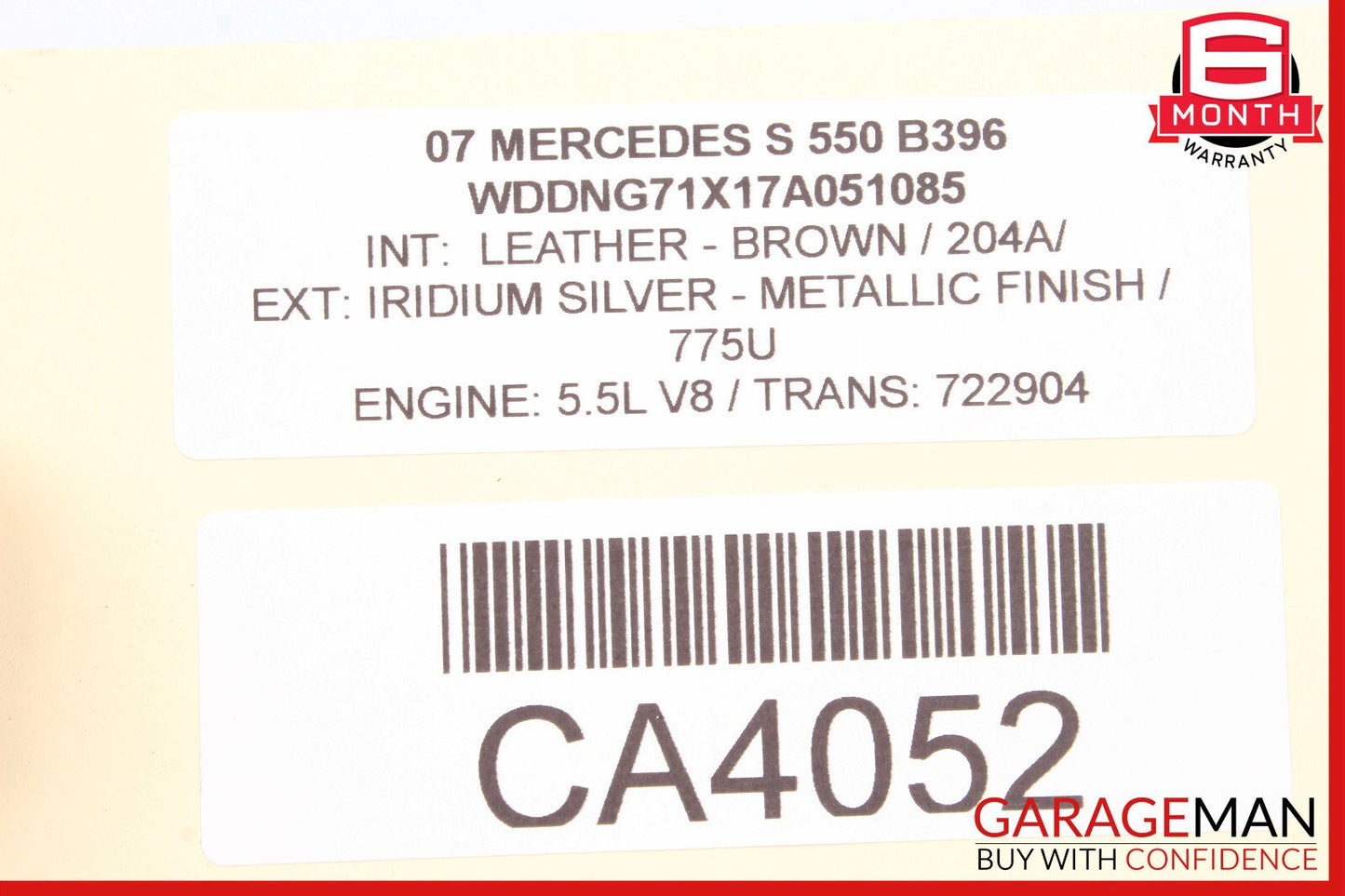 07-14 Mercedes W221 S550 CL550 Voice Language Communication Control Module OEM