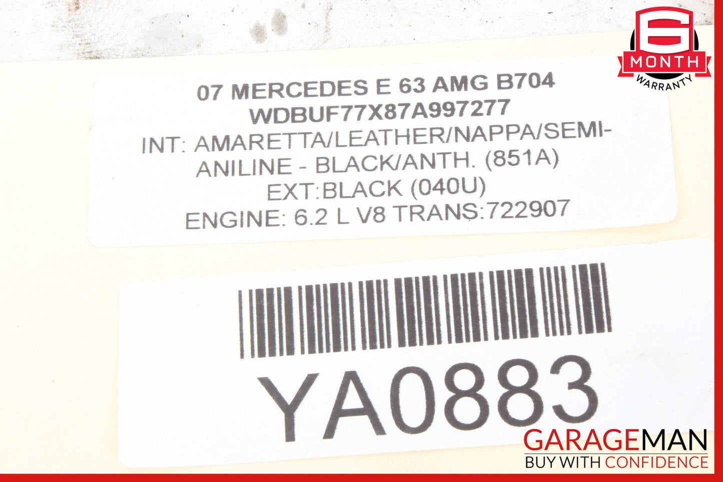 06-11 Mercedes E350 CLS550 Front Right Side Suspension Lower Control Arm