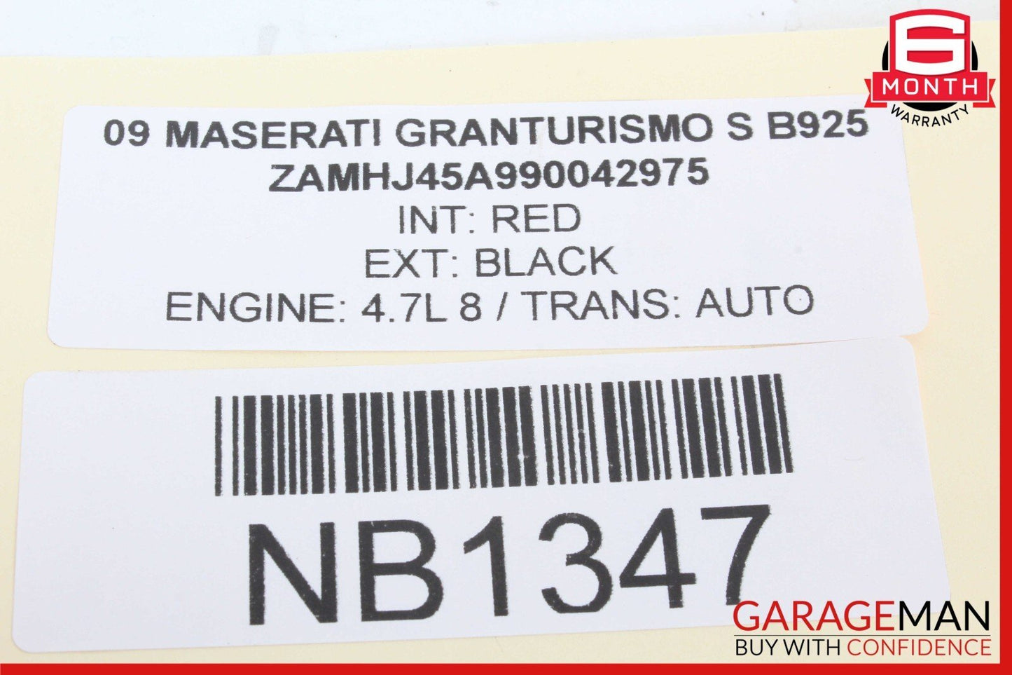 03-19 Maserati GranTurismo Quattroporte Steering Column Switch OEM