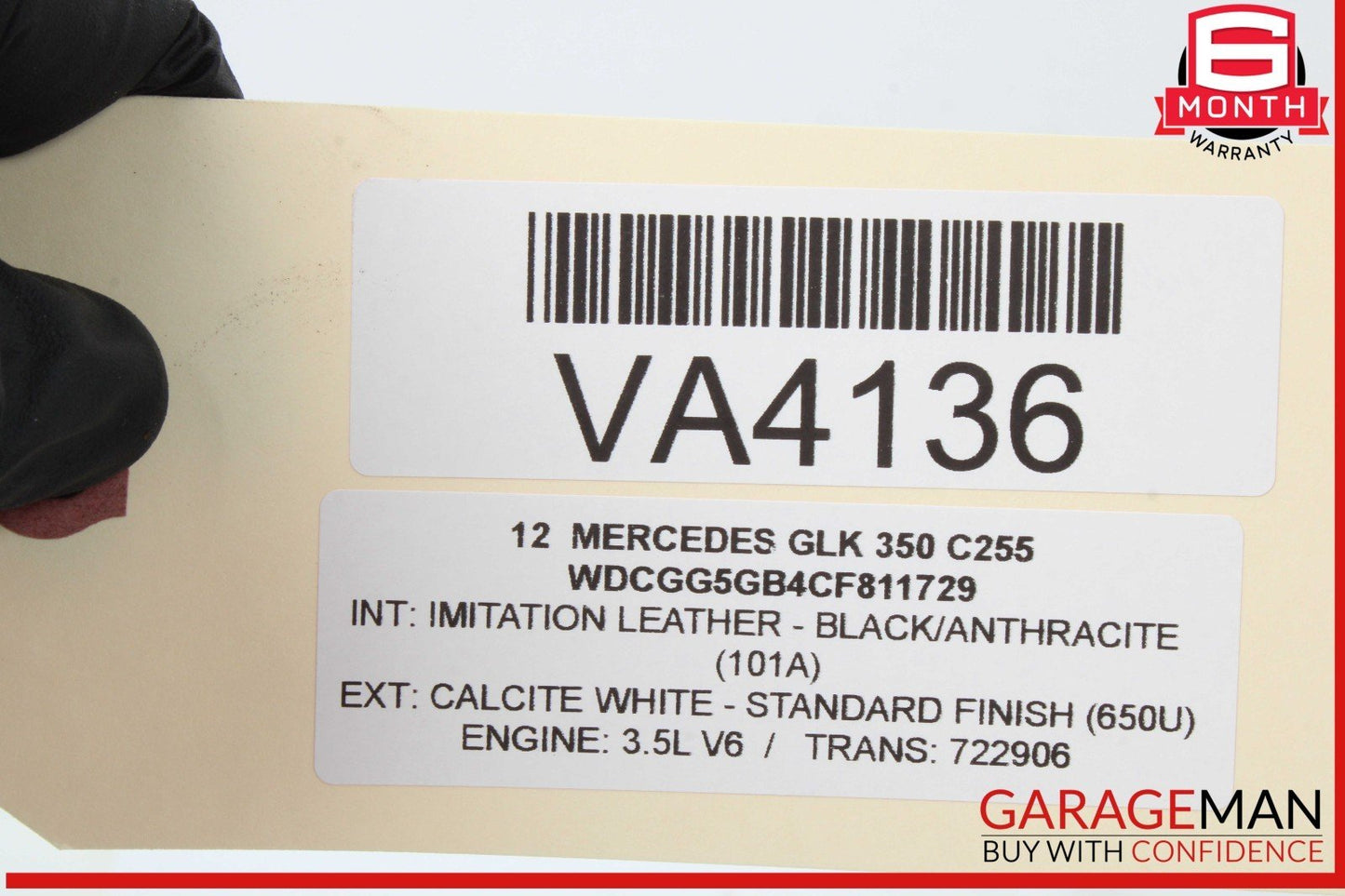 10-15 Mercedes X204 GLK350 Trunk Lid Power Latch Lock Actuator 2047400535 OEM