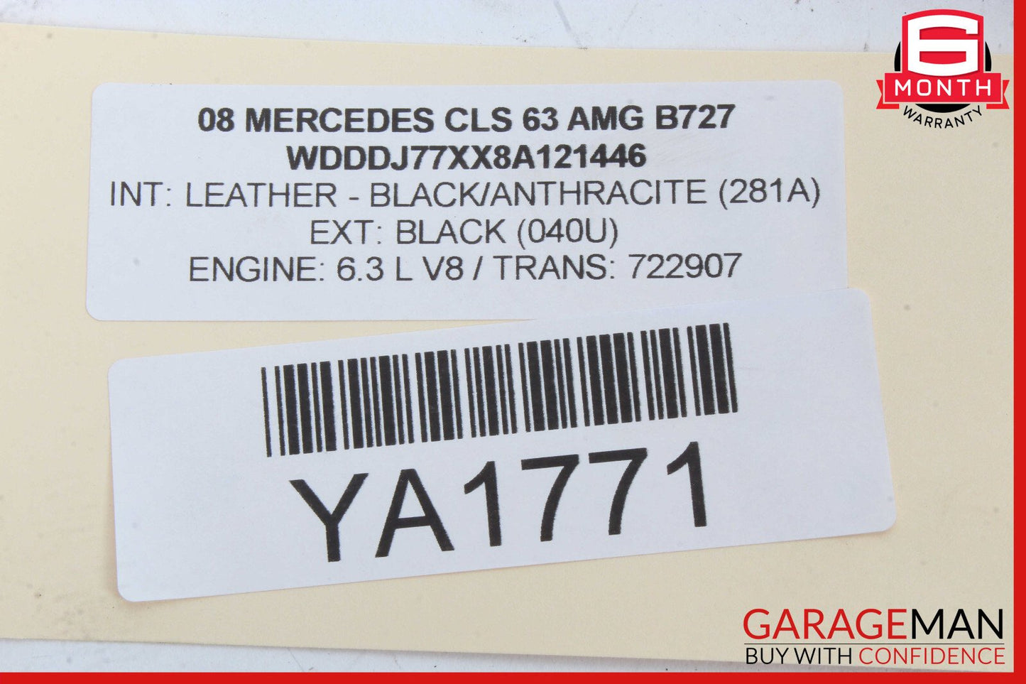 06-11 Mercedes W219 CLS63 CLS550 Door Speaker Sound Audio Radio 2198200202 OEM