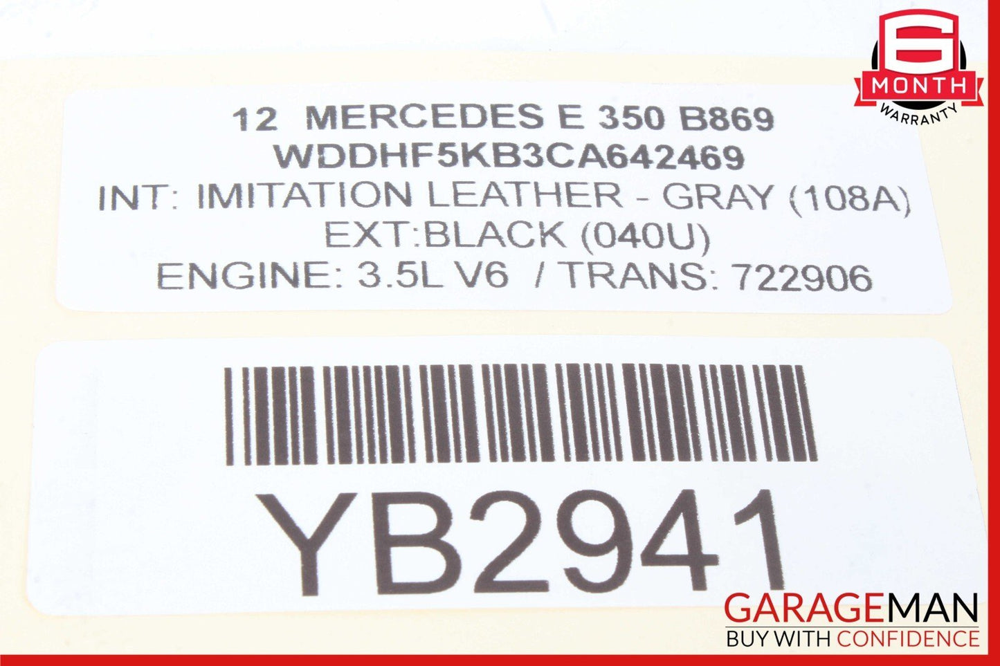 10-16 Mercedes W212 E350 Rear Left Side Suspension Lower Control Arm