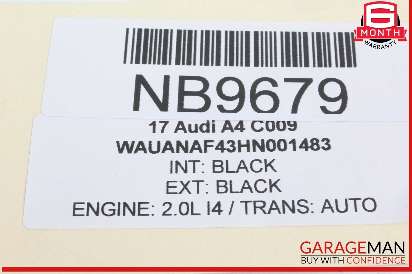 17-24 Audi A4 Front Left Driver Side Door Lock Unlock Switch Control OEM