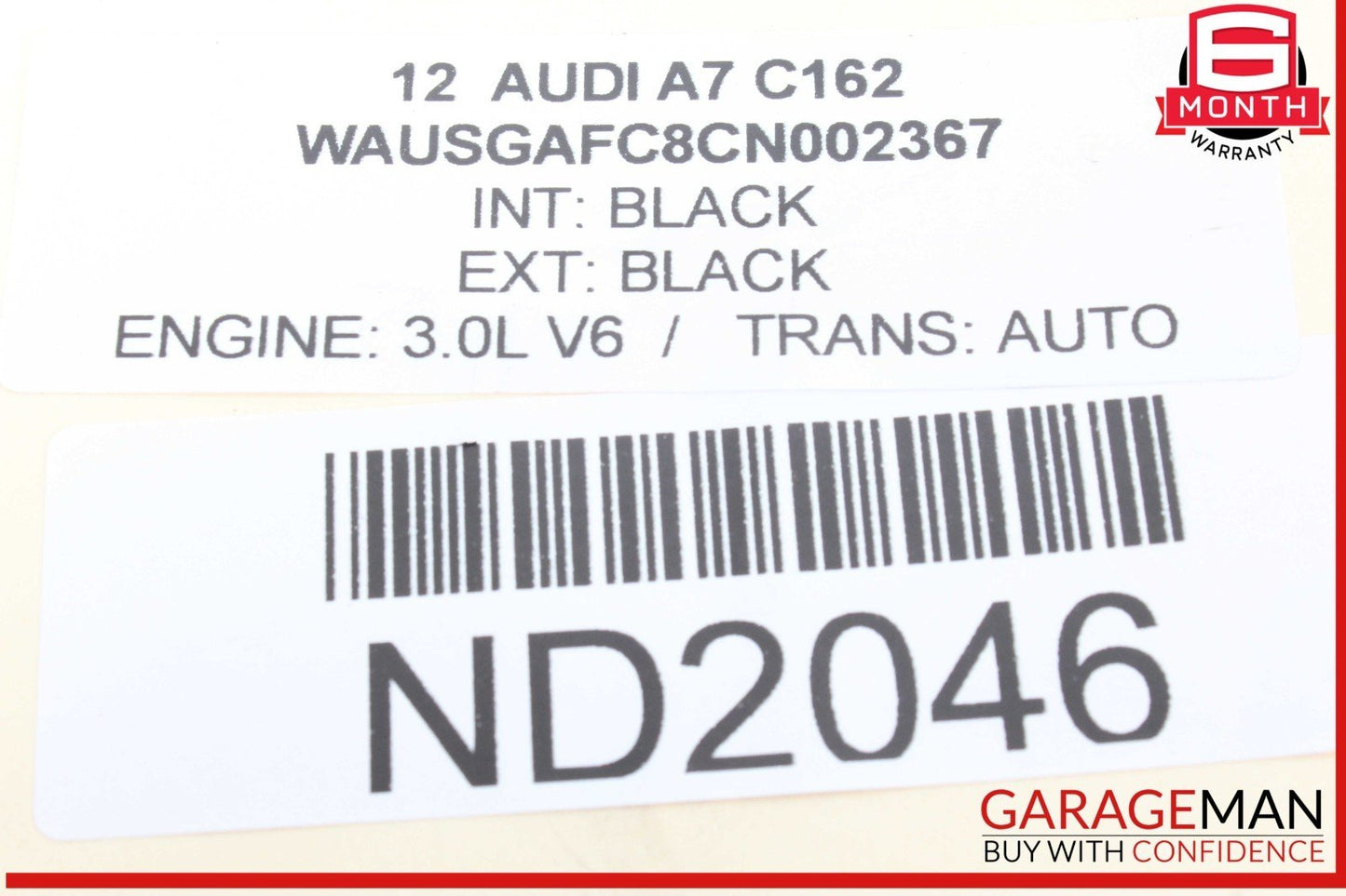 12-18 Audi A7 Coolant Radiator Overflow Expansion Reservoir Tank 4G0121403D OEM