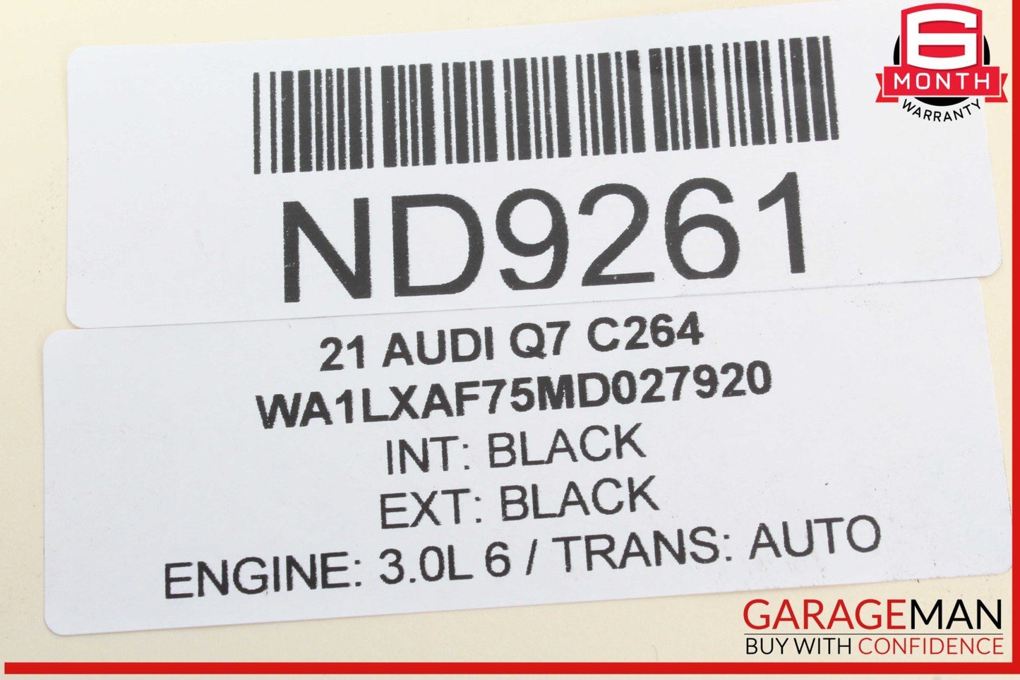 19-24 Audi Q7 Power Brake Booster Master Cylinder w/ Reservoir 4M0612103AD OEM