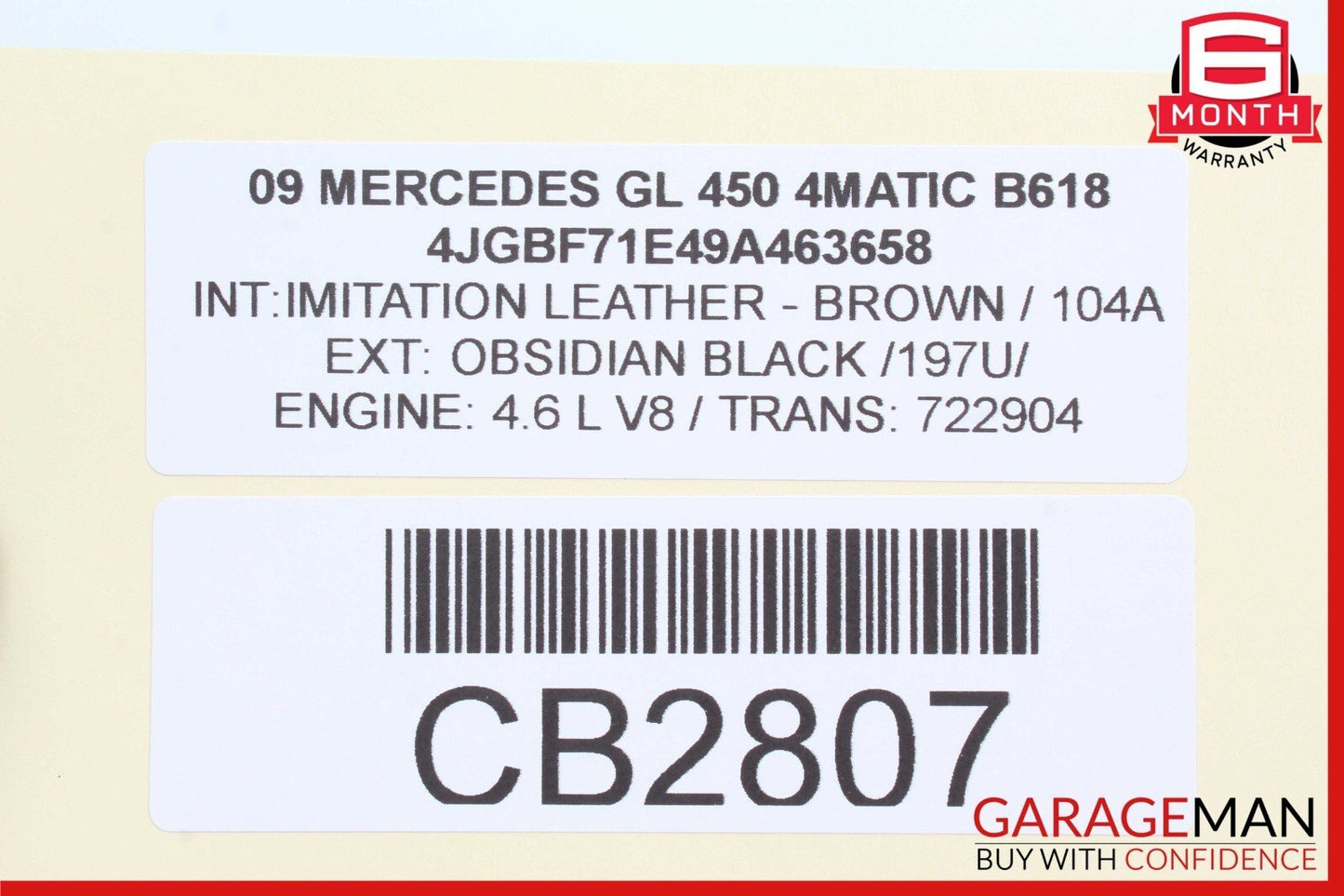 06-13 Mercedes GL550 R350 GL450 ML350 Power Inverter Module Unit