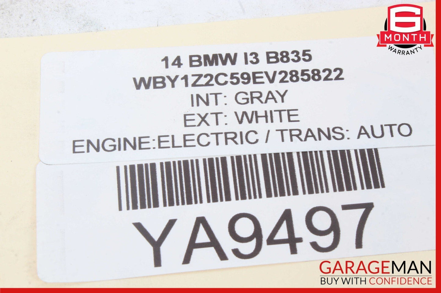 14-21 BMW i3 I01 High Voltage Battery Cable 9339958 OEM