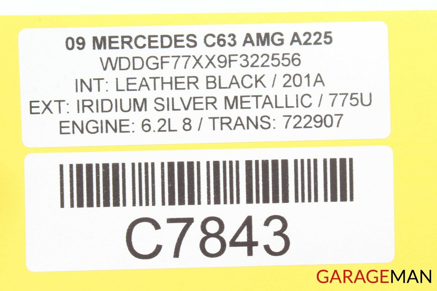 08-11 Mercedes W204 C63 AMG Front Left Driver Side Master Window Switch Control
