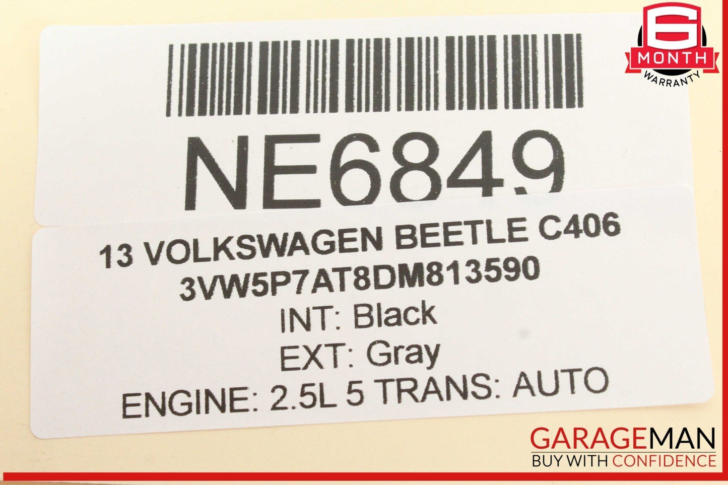 12-16 Volkswagen Beetle Key Fob Keyless Key Less Entry Remote Smart Key OEM