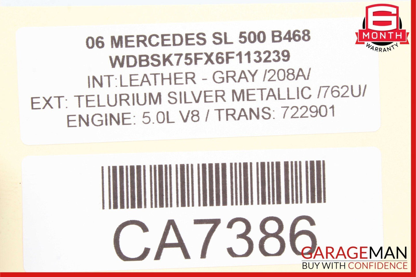 03-06 Mercedes R230 SL500 SL55 Tandem Power Steering Pump Pulley 0004661815 OEM