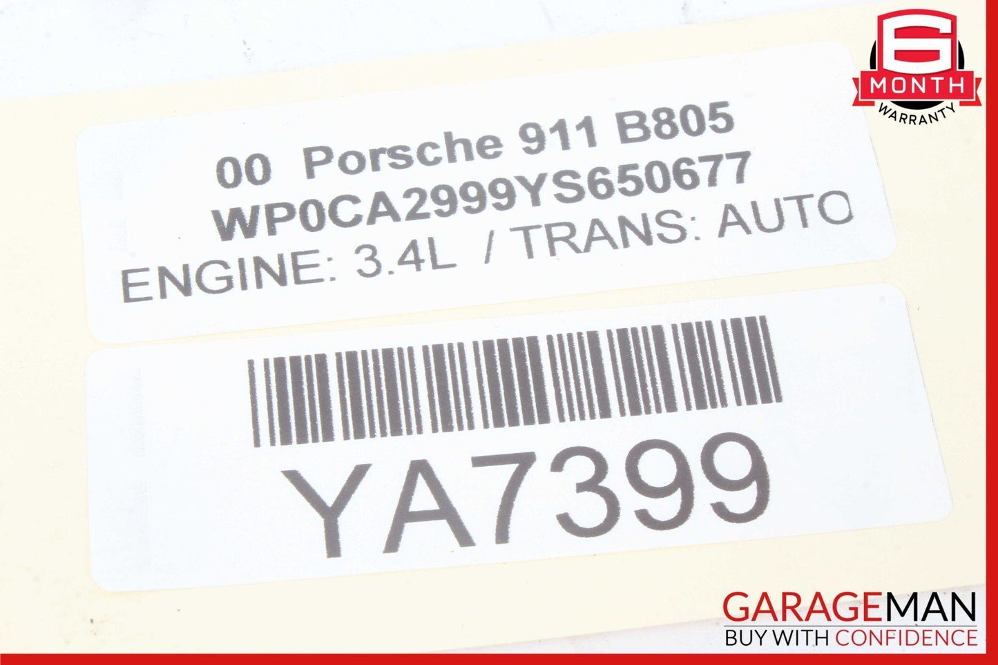 99-12 Porsche Carrera 911 996 Rear Right or Left Suspension Upper Control Arm