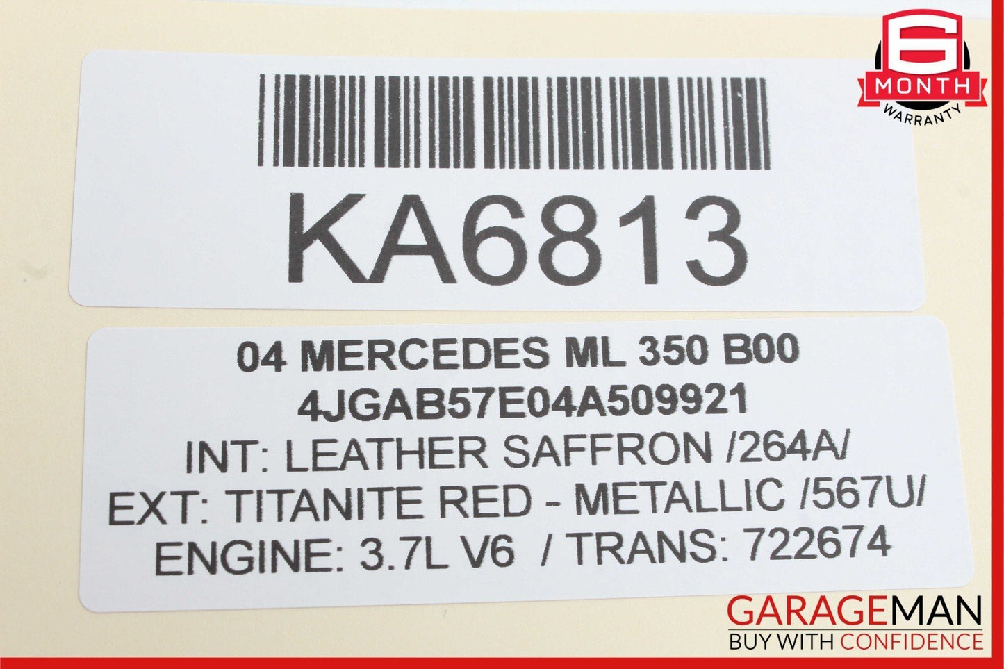 02-05 Mercedes W163 ML350 ML500 Front Left or Right Door Speaker Tweeter OEM