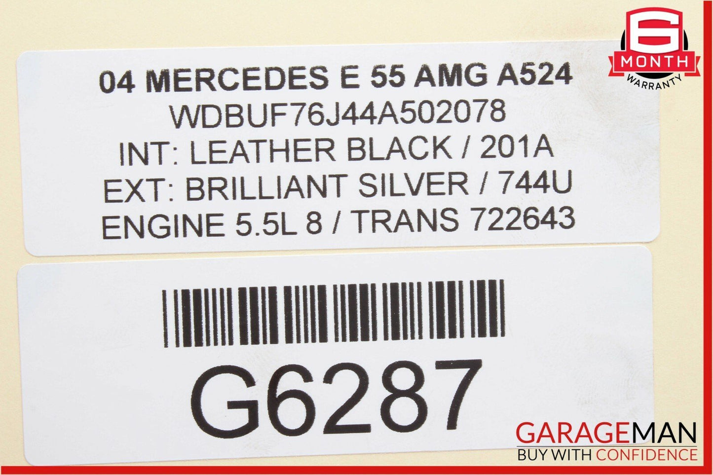 03-06 Mercedes W211 E55 CLS55 AMG Cylinder Head Screw Bolt Bolts Set of 20 Pc