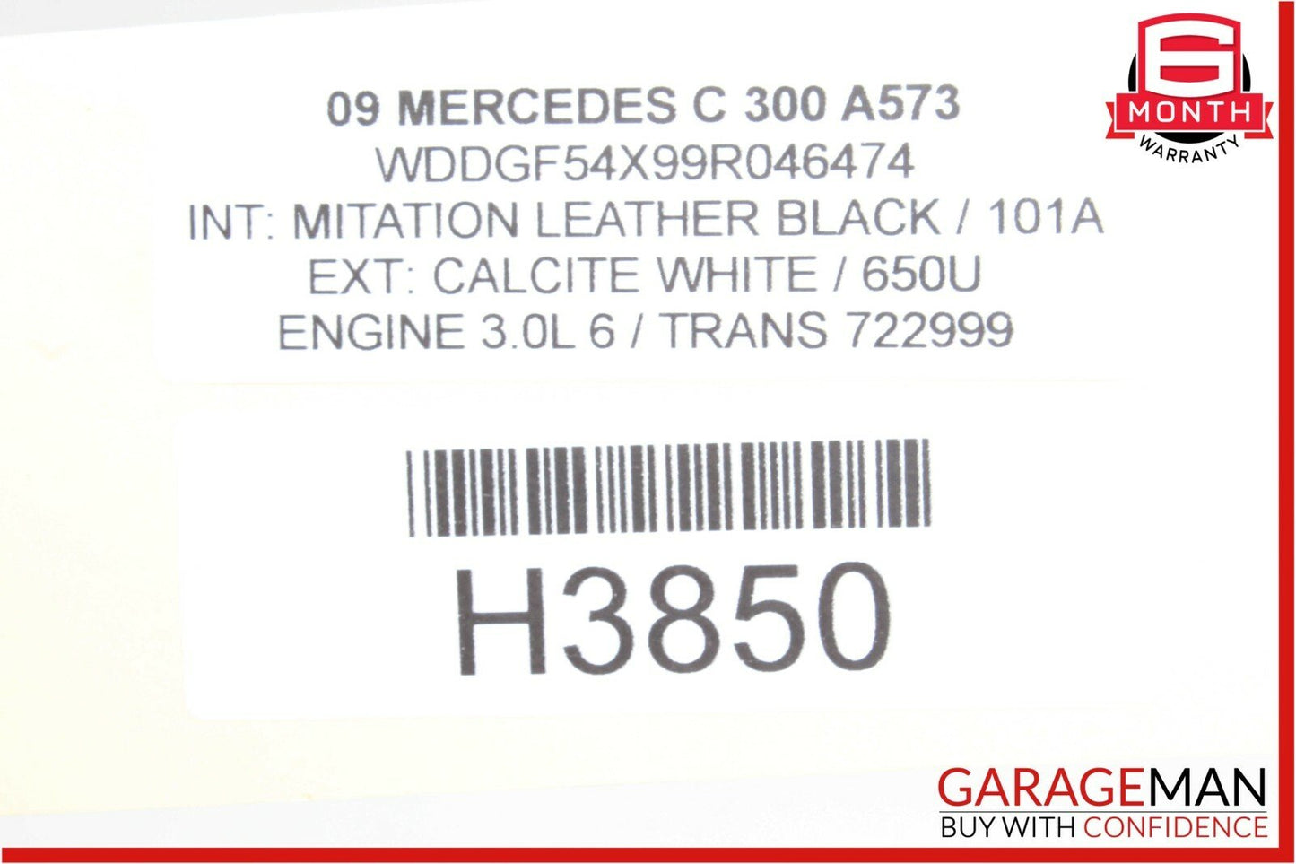 08-14 Mercedes W204 C300 Rear Left / Right Sway Bar Stabilizer Tie Rod Link