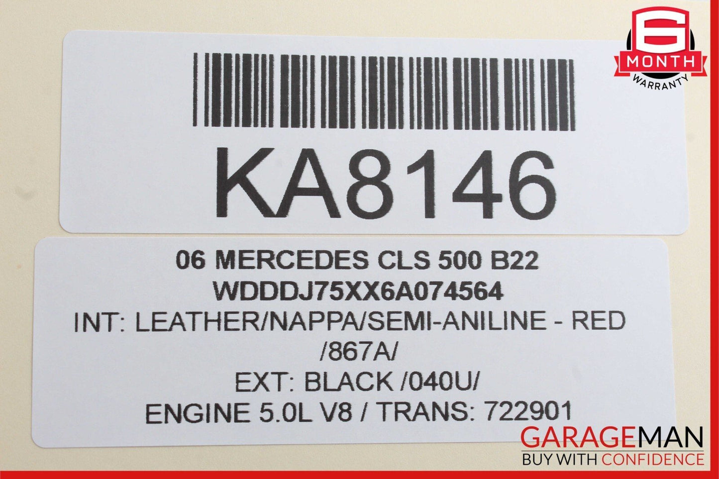 06-11 Mercedes W219 CLS500 E550 Rear Right / Left Door Keyless Go Control Module