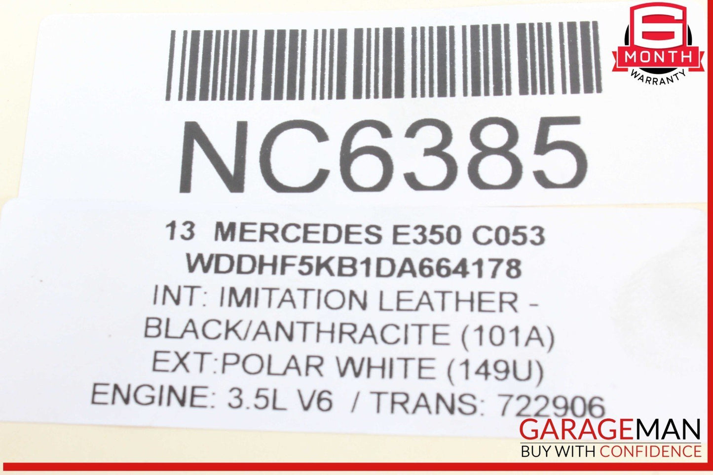 10-16 Mercedes W212 E350 Front Left Driver Side Lower Wishbone Control Arm OEM