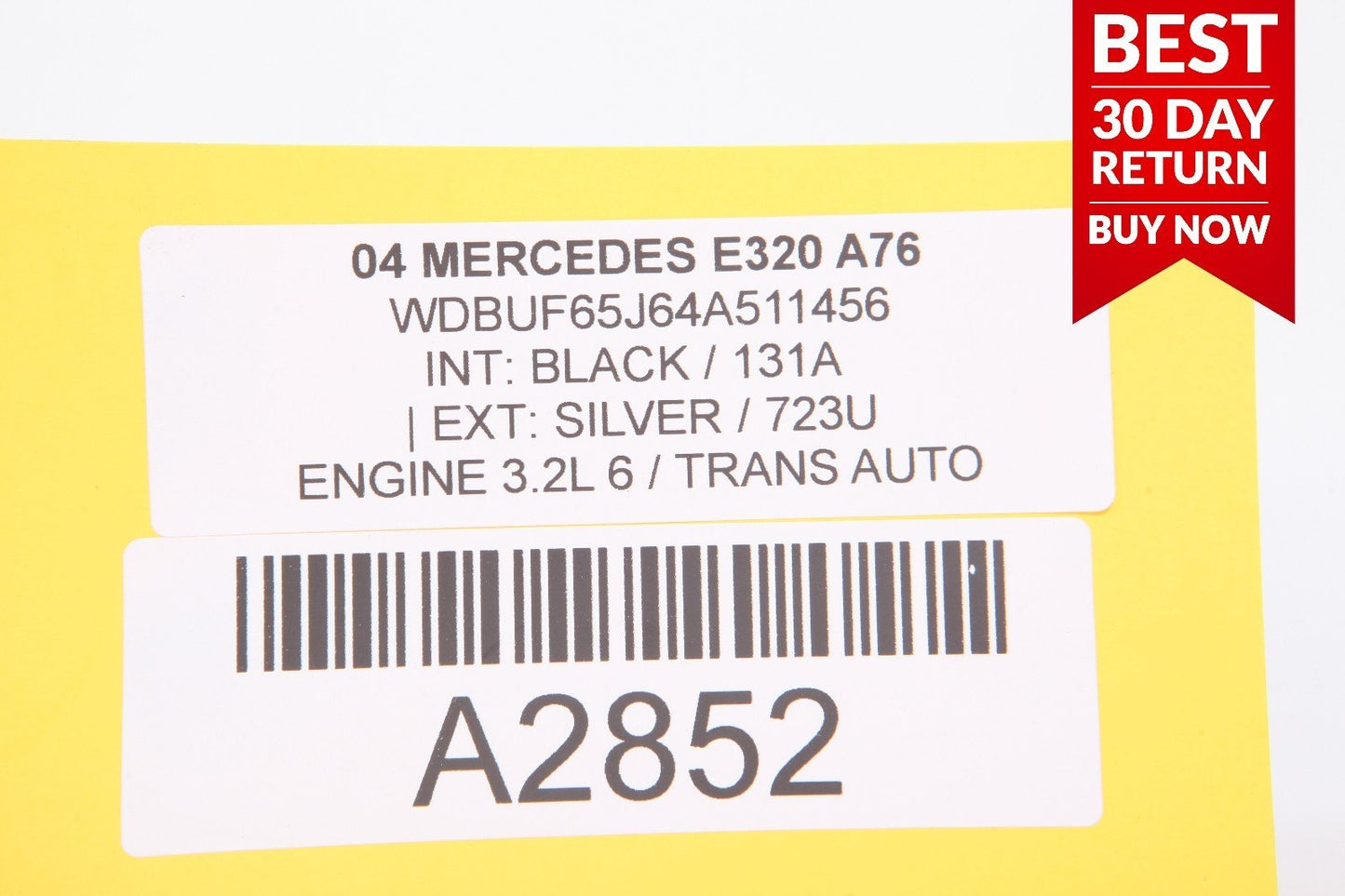 03-06 Mercedes W211 E320 E500 Rear Right Passenger Side Door Control Module A76