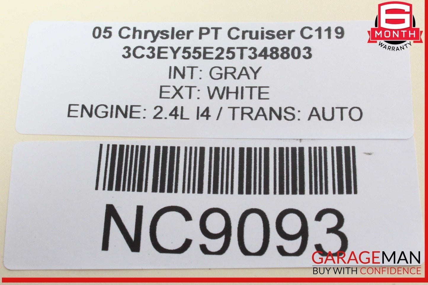 01-05 Chrysler PT Cruiser Central Lock Locking Control Switch 04671623AB OEM